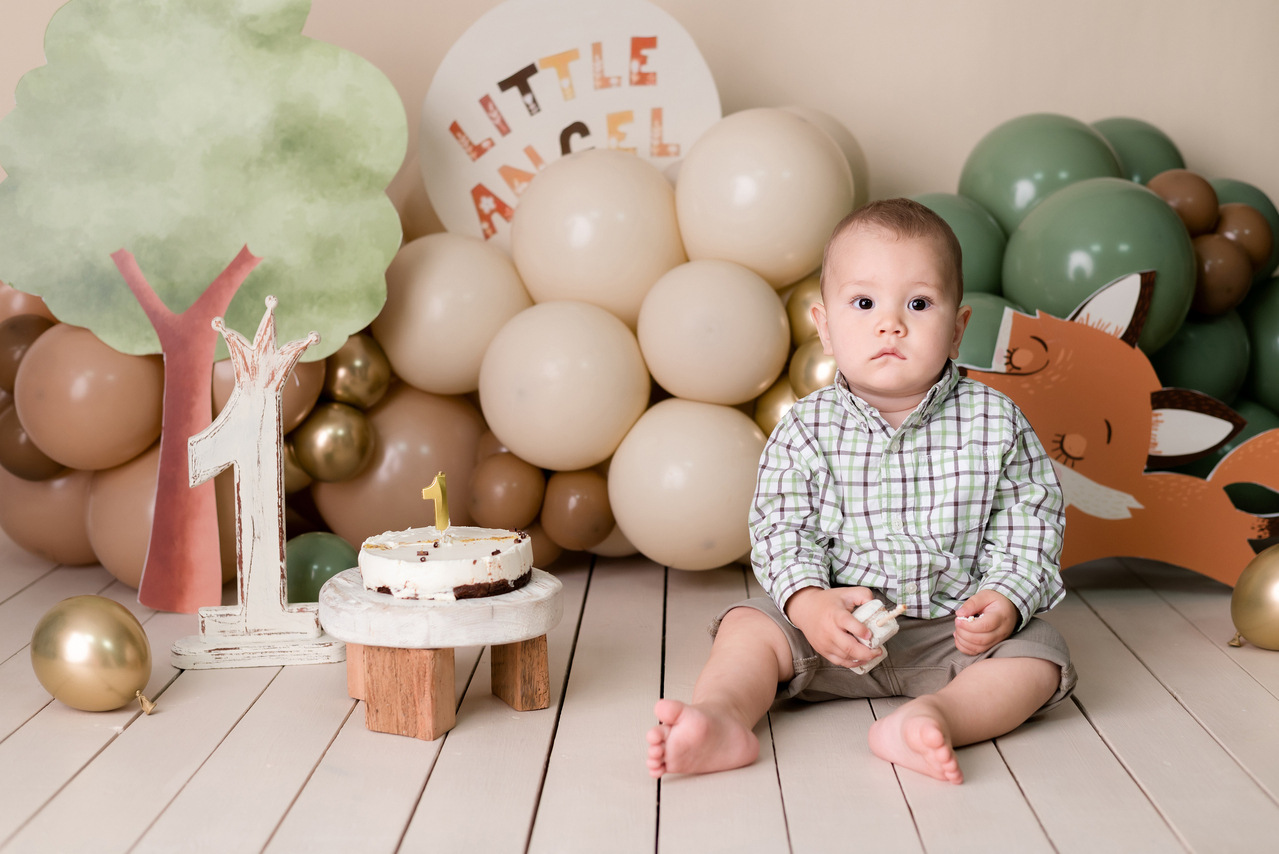 Годовасие «One». Фотограф новорождённых в Уфе Елена Кириллова