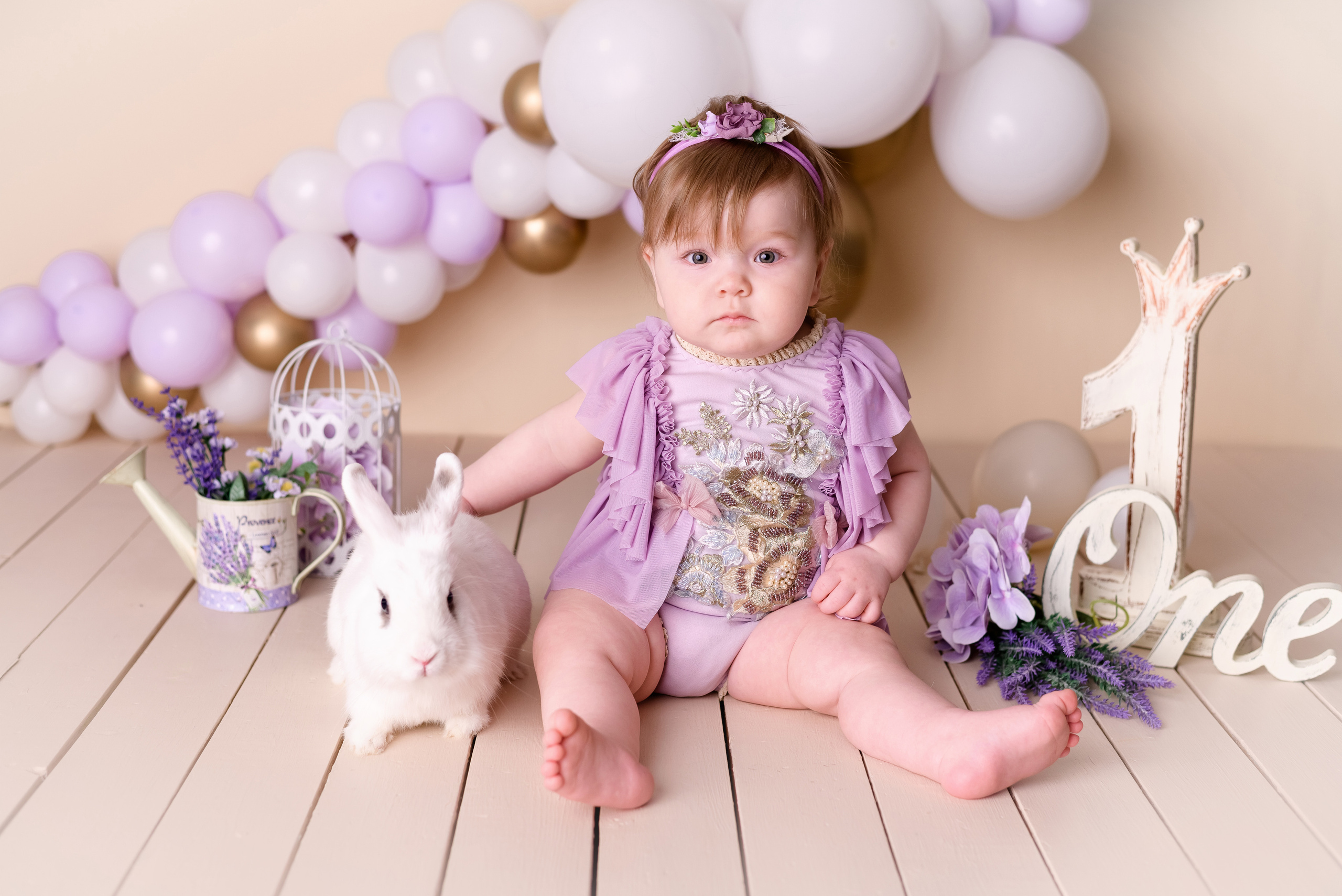 Годовасие «One». Фотограф новорождённых в Уфе Елена Кириллова