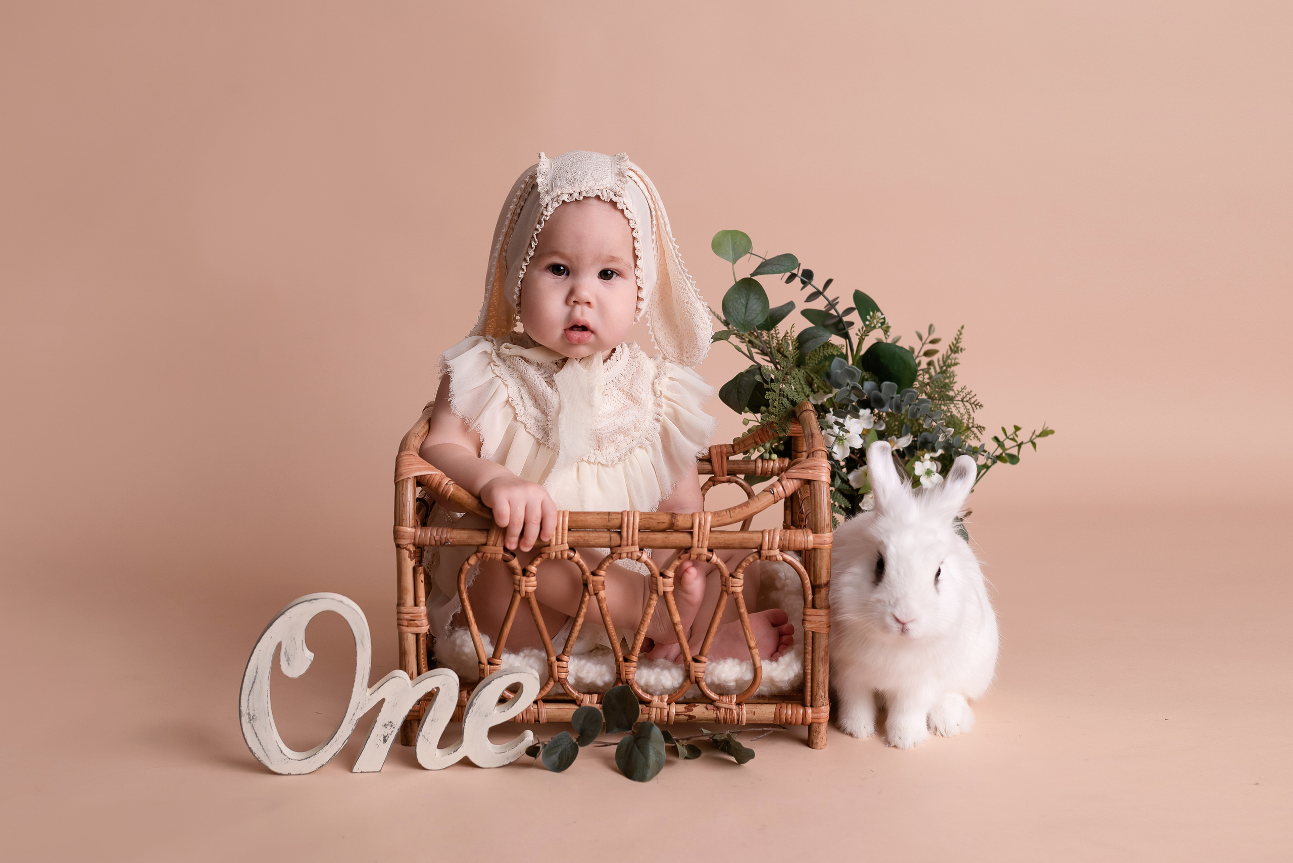 Годовасие «One». Фотограф новорождённых в Уфе Елена Кириллова