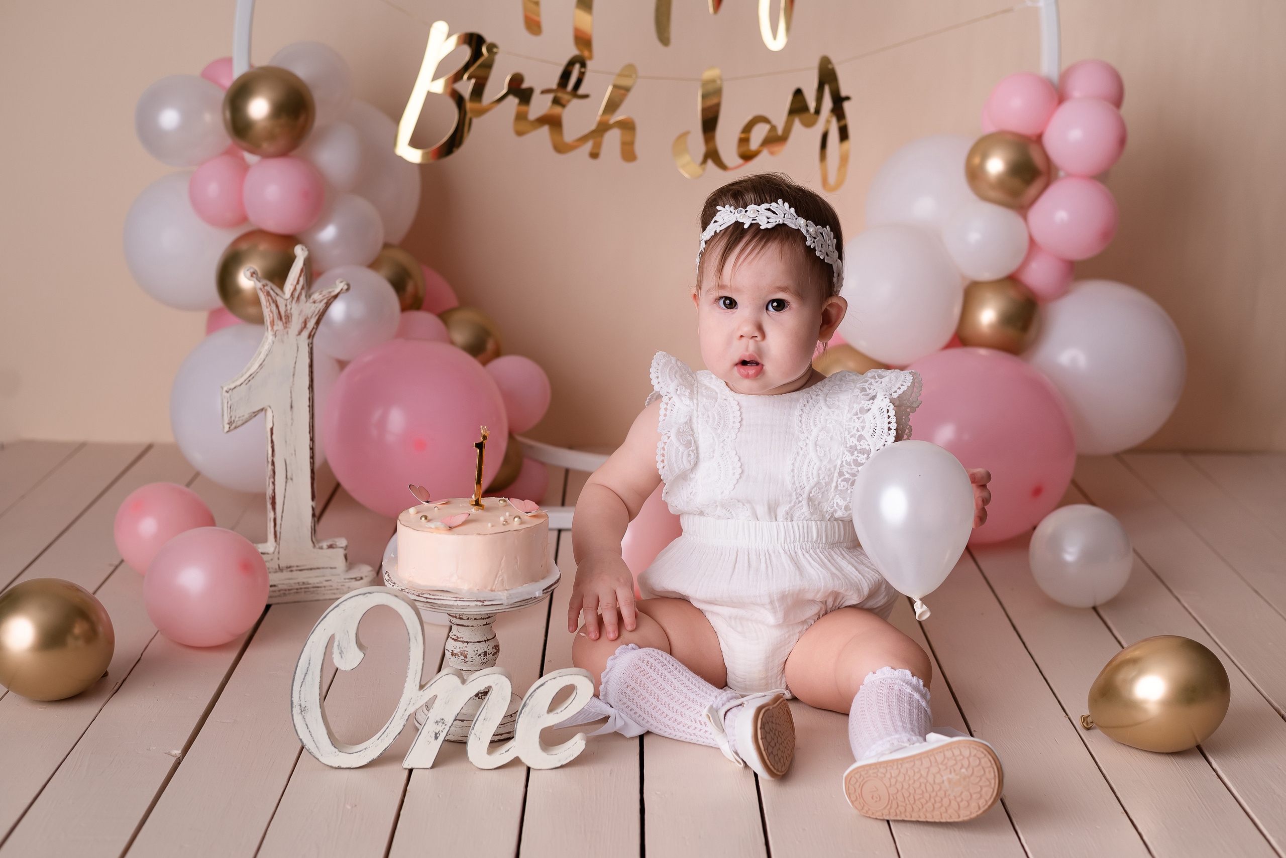 Годовасие «One». Фотограф новорождённых в Уфе Елена Кириллова