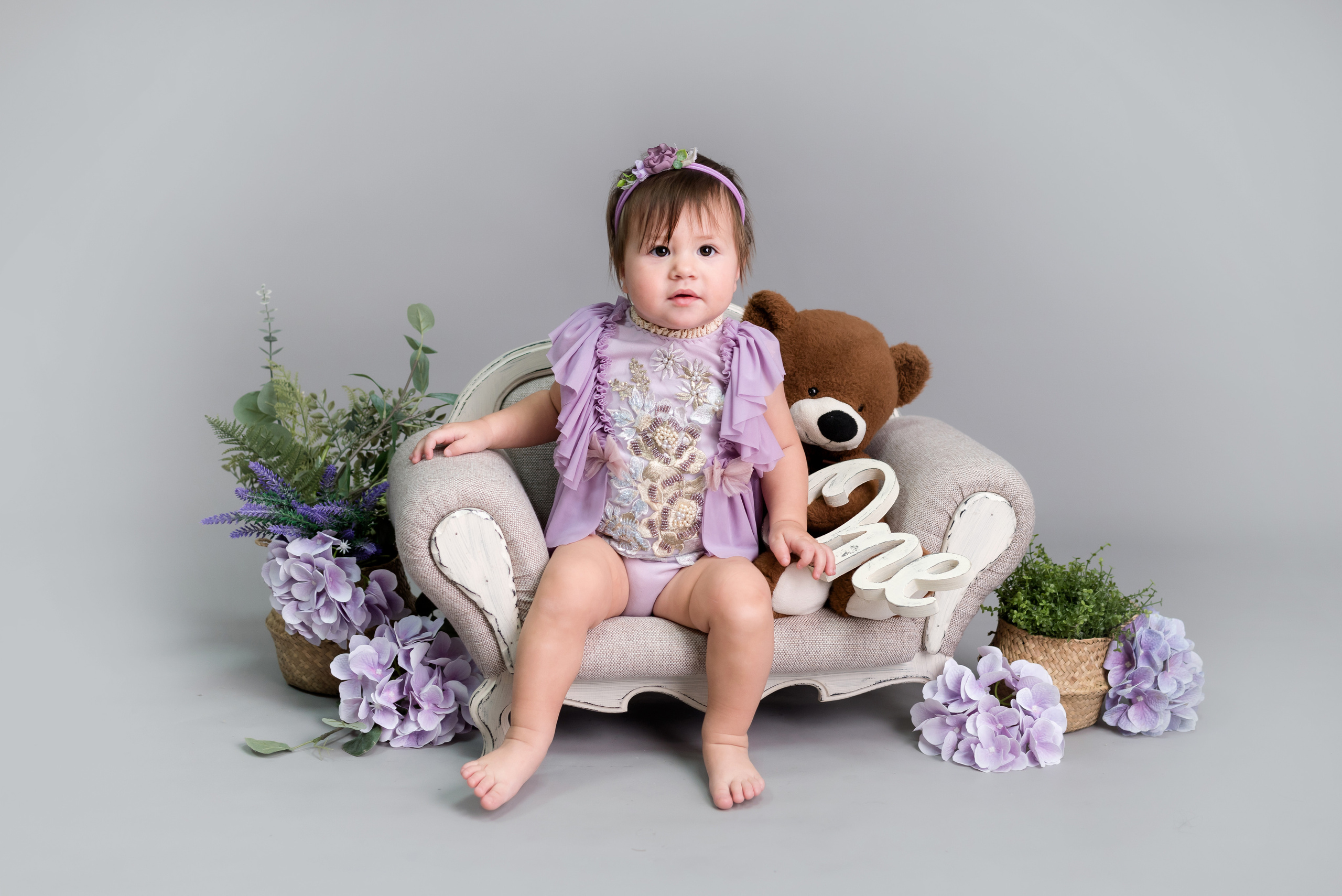 Годовасие «One». Фотограф новорождённых в Уфе Елена Кириллова