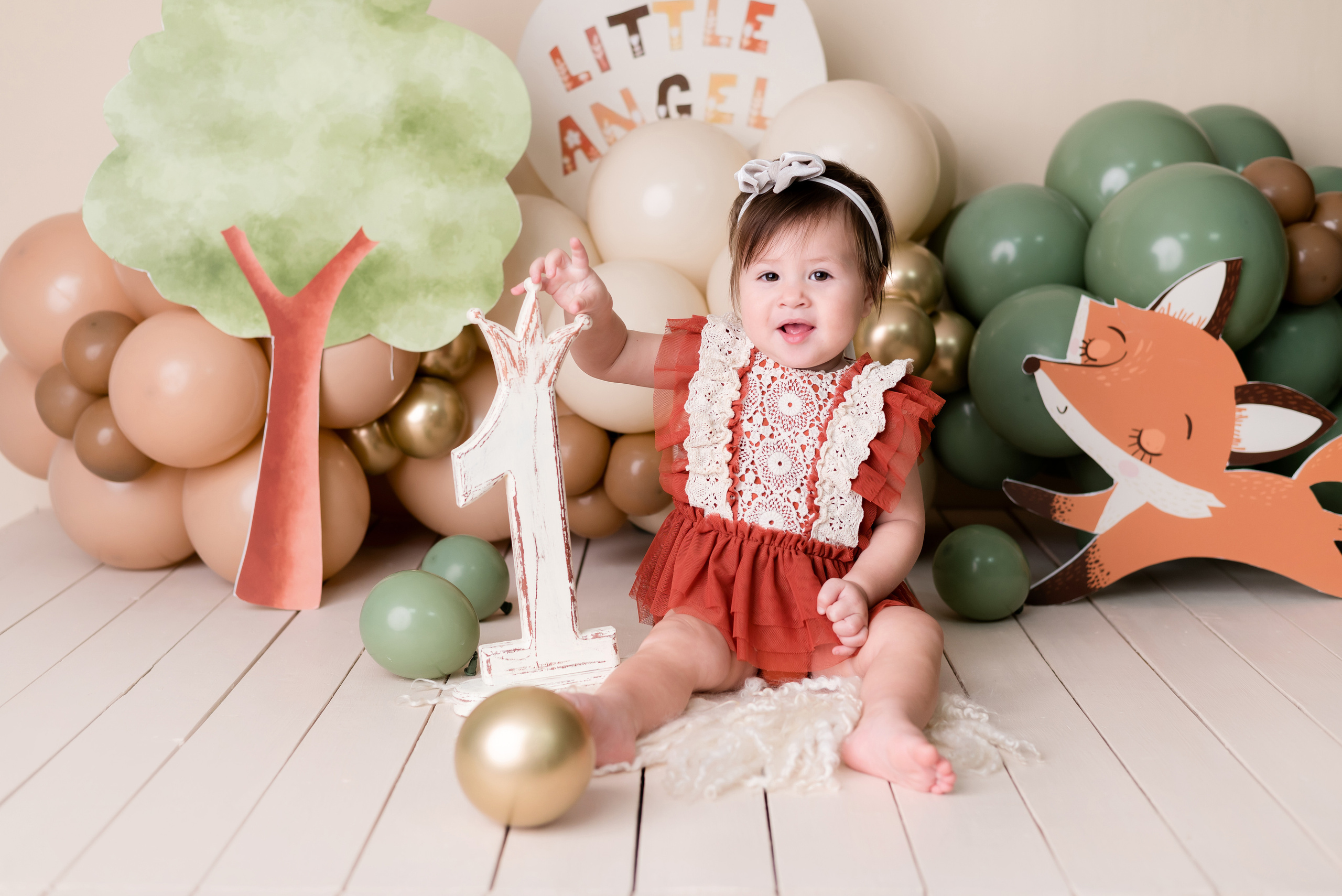 Годовасие «One». Фотограф новорождённых в Уфе Елена Кириллова