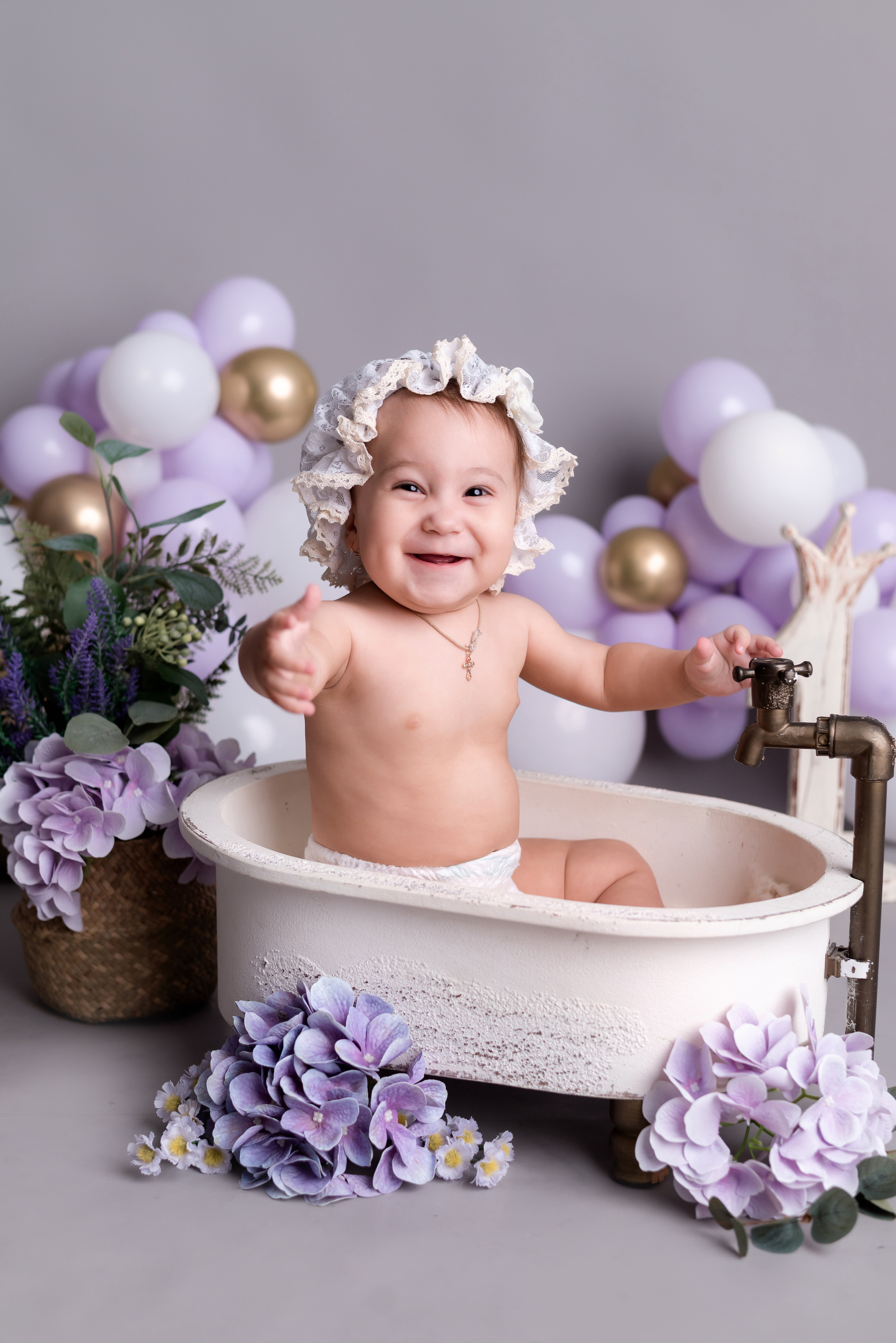 Годовасие «One». Фотограф новорождённых в Уфе Елена Кириллова