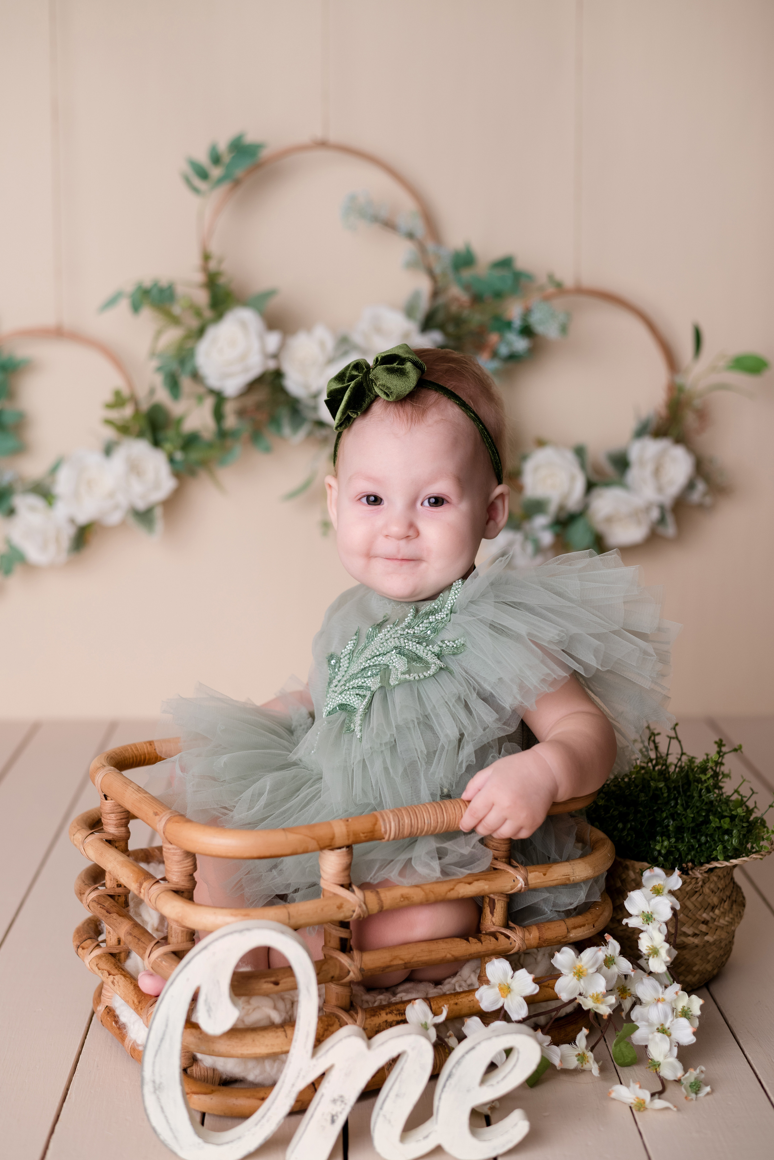 Годовасие «One». Фотограф новорождённых в Уфе Елена Кириллова