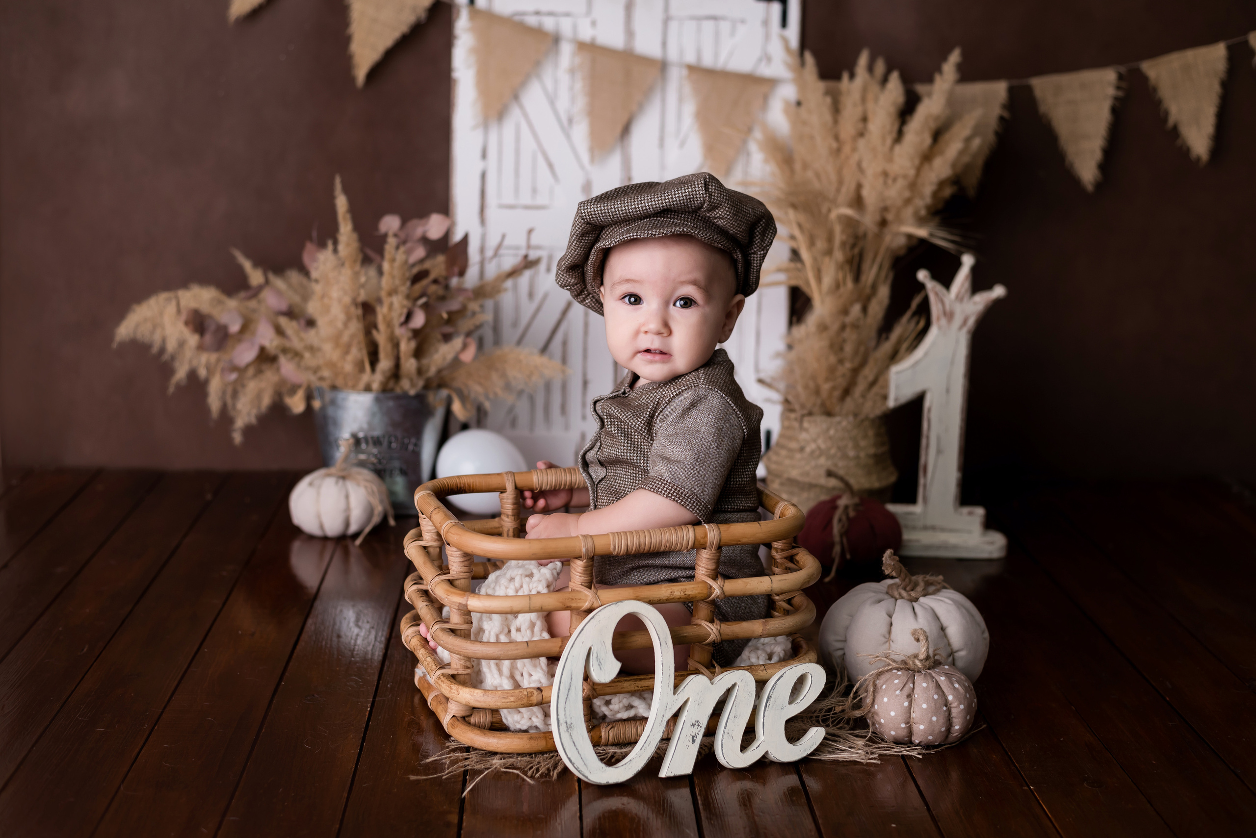 Годовасие «One». Фотограф новорождённых в Уфе Елена Кириллова