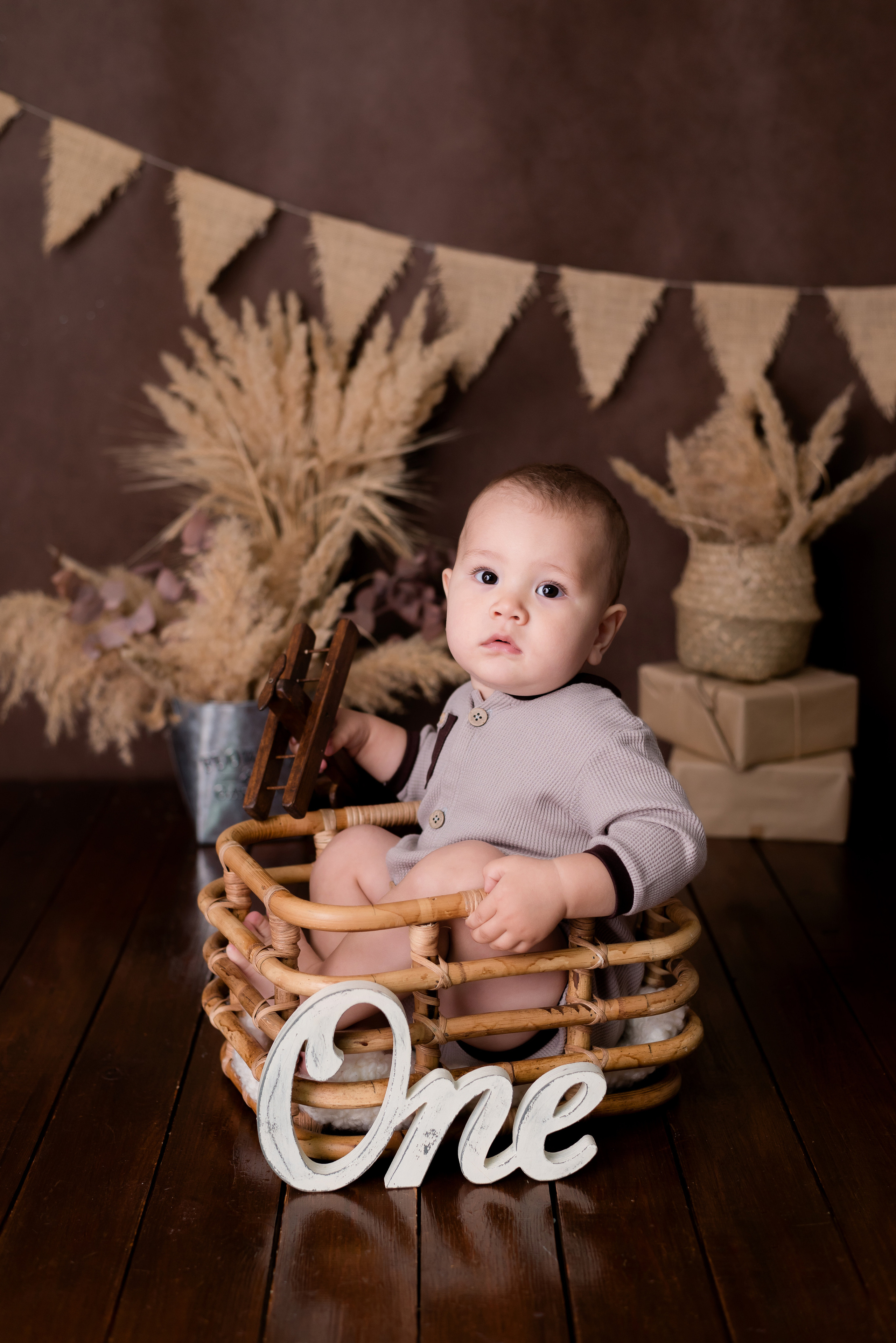 Годовасие «One». Фотограф новорождённых в Уфе Елена Кириллова