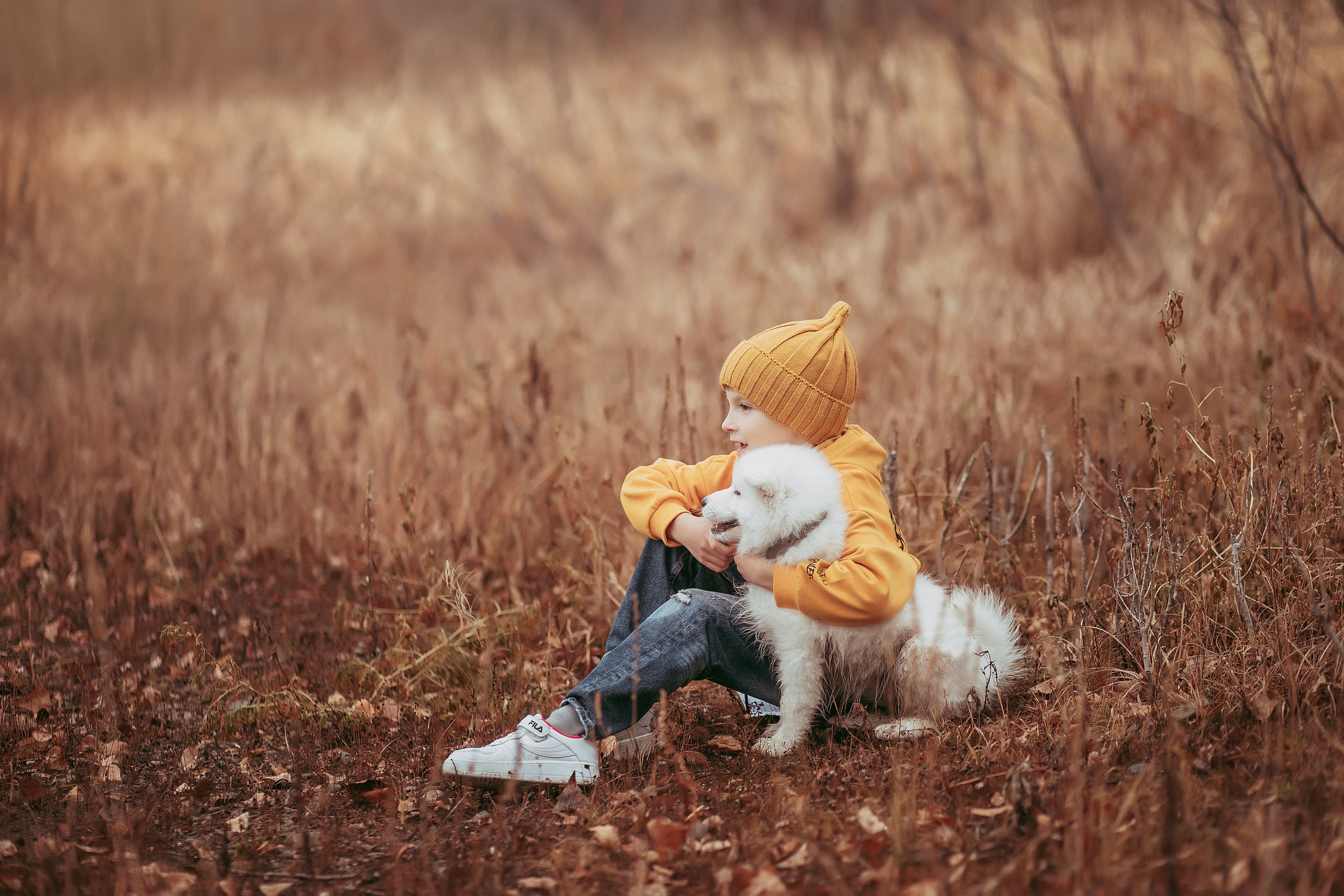 Осень на причале. Детский и семейный фотограф в Красноярске Юлия Бирюкова