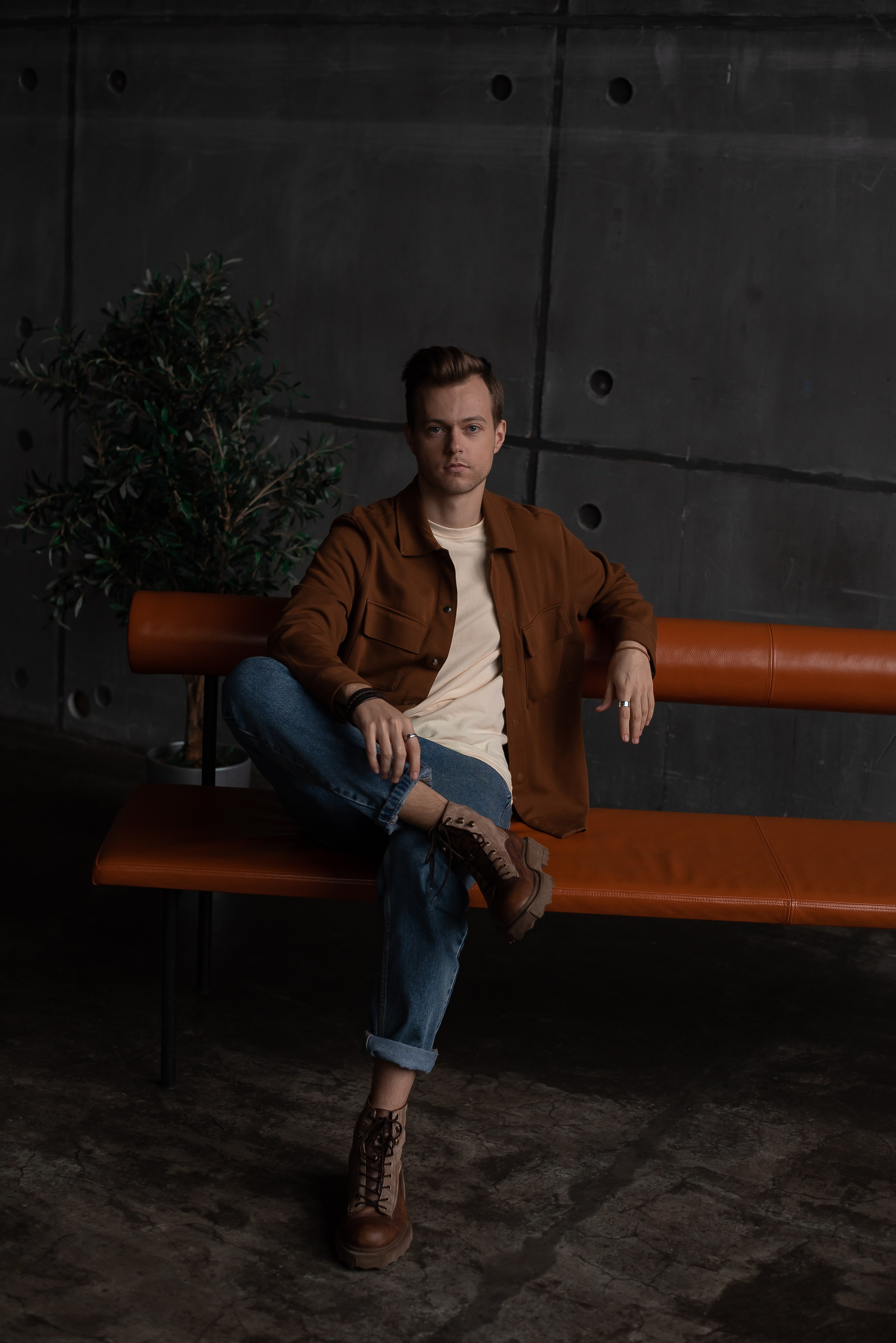 Мужской портрет. Контент фотограф в Москве Лихачева Ксения