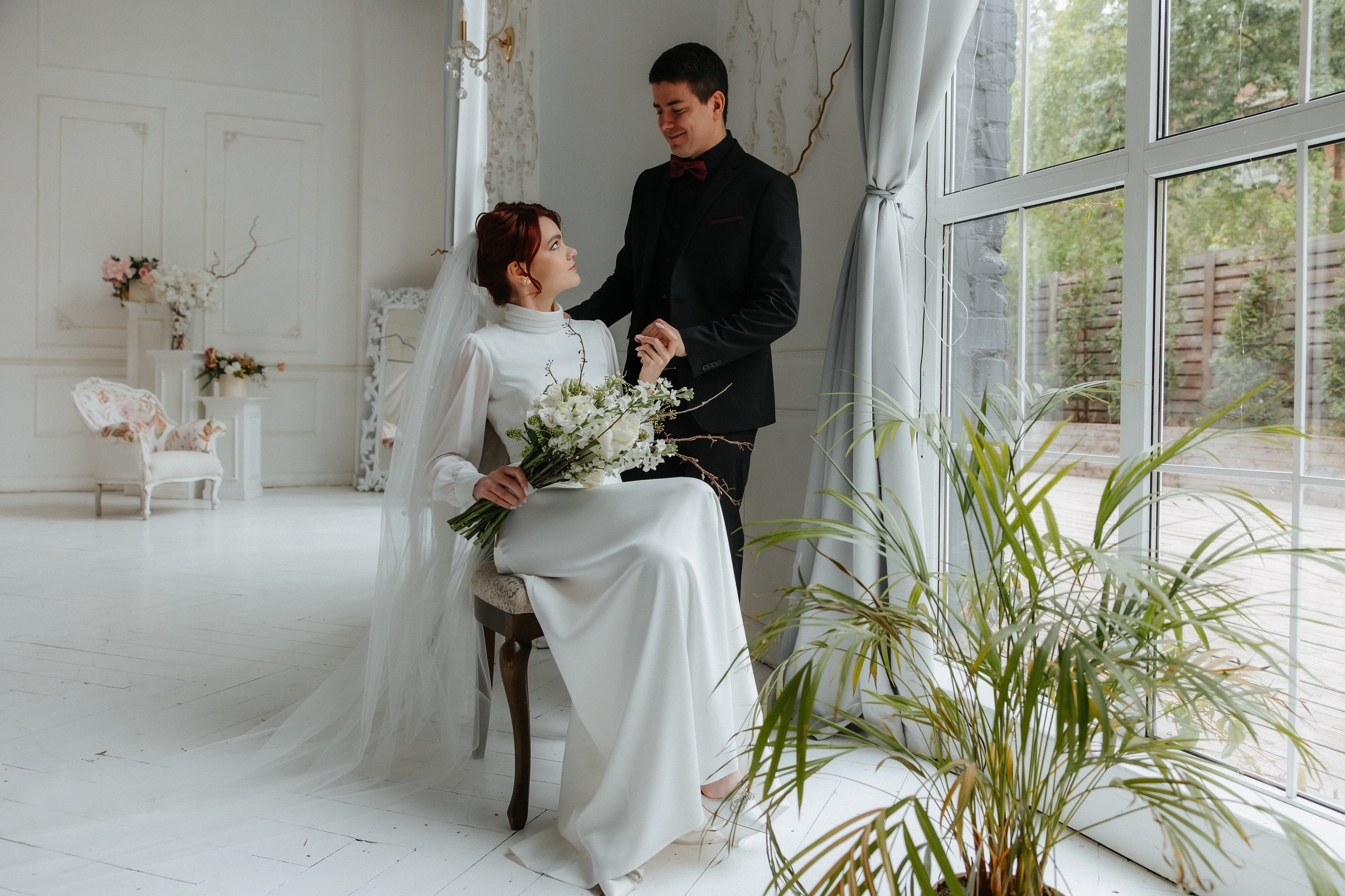 Анастасия и Владимир. Студия 12.24. Алена Бадамшина — свадебный фотограф Воронеж / Москва