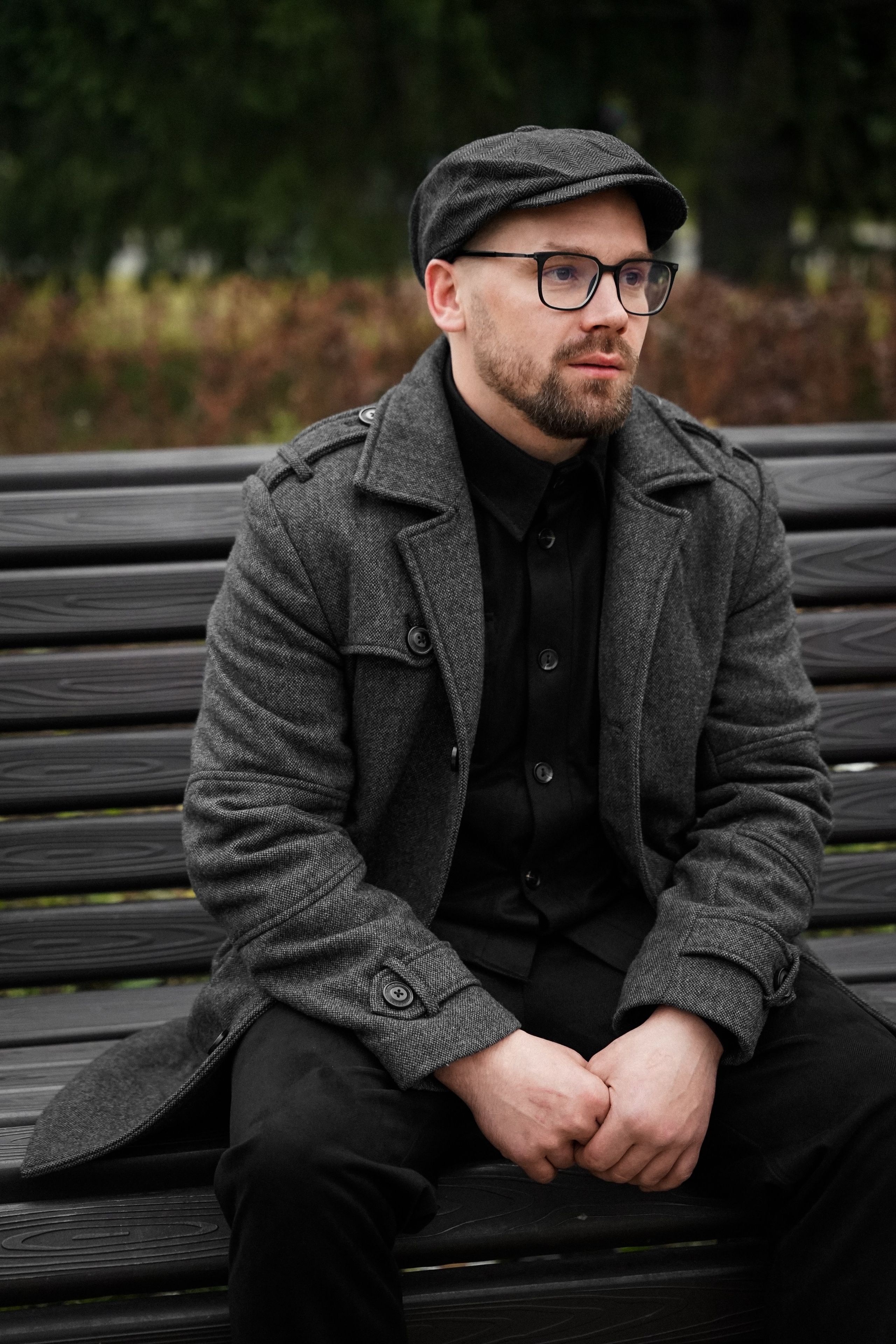 Прогулочная фотосессия для мужчины