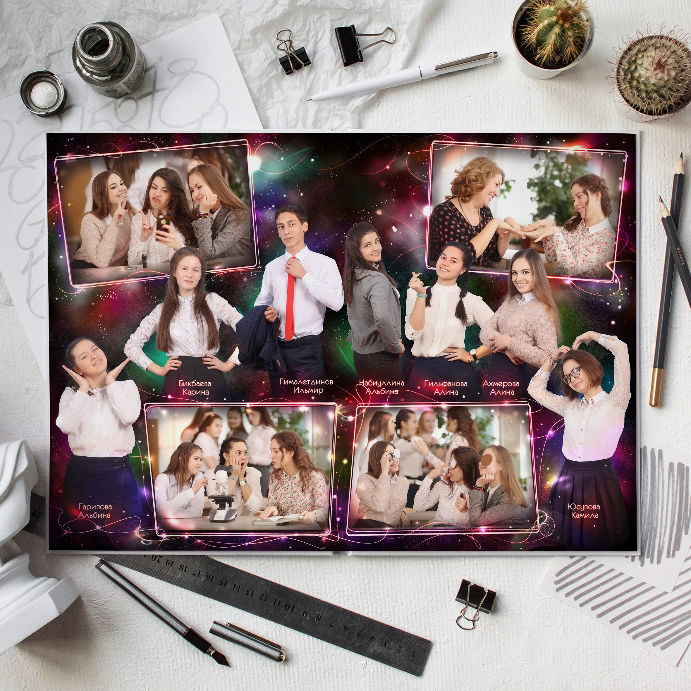 Ночной город. Современные выпускные альбомы. Мы делаем не просто альбомы, а стильные фотокниги