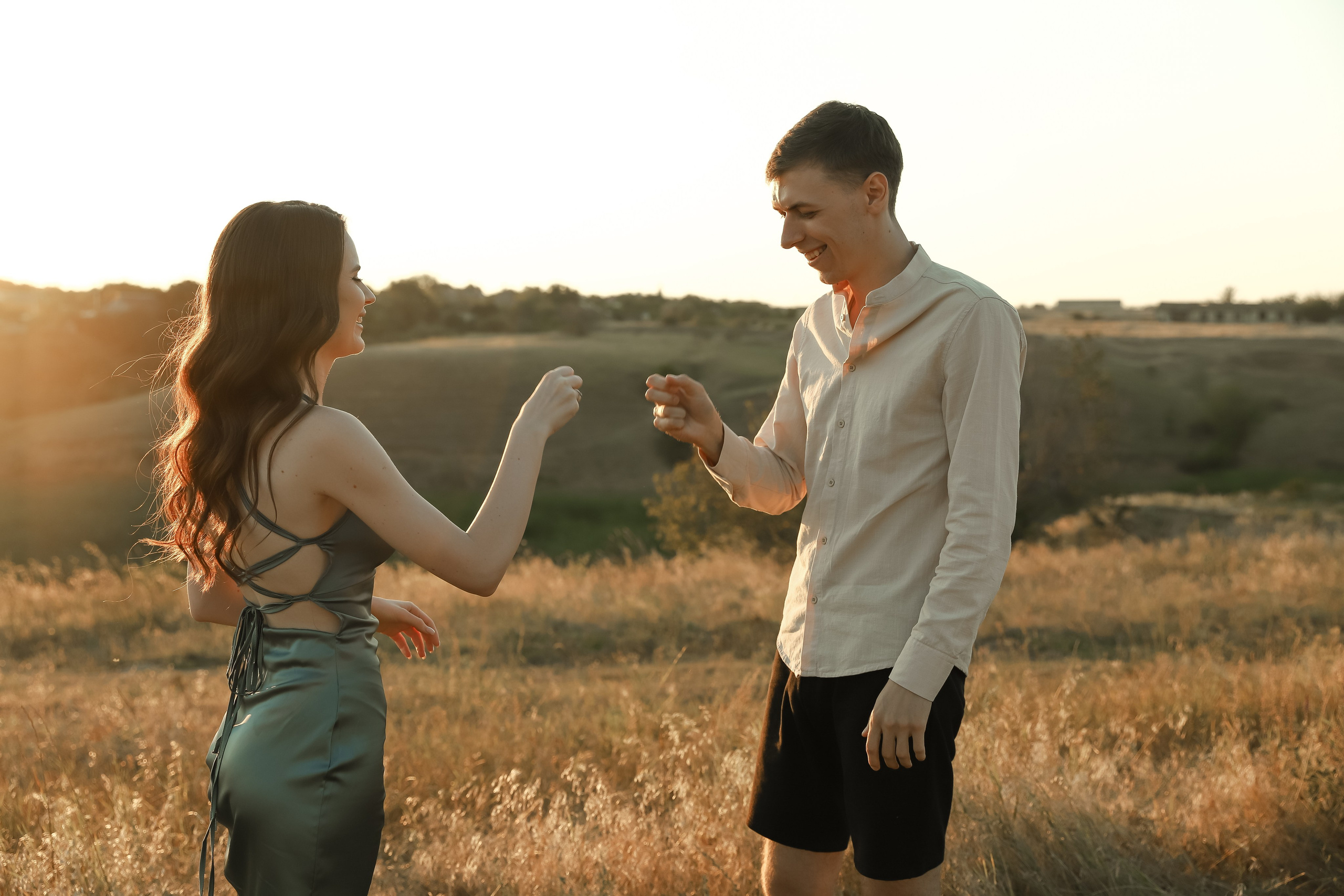 Love story на закате. Свадебный фотограф Бакрымова Валентина