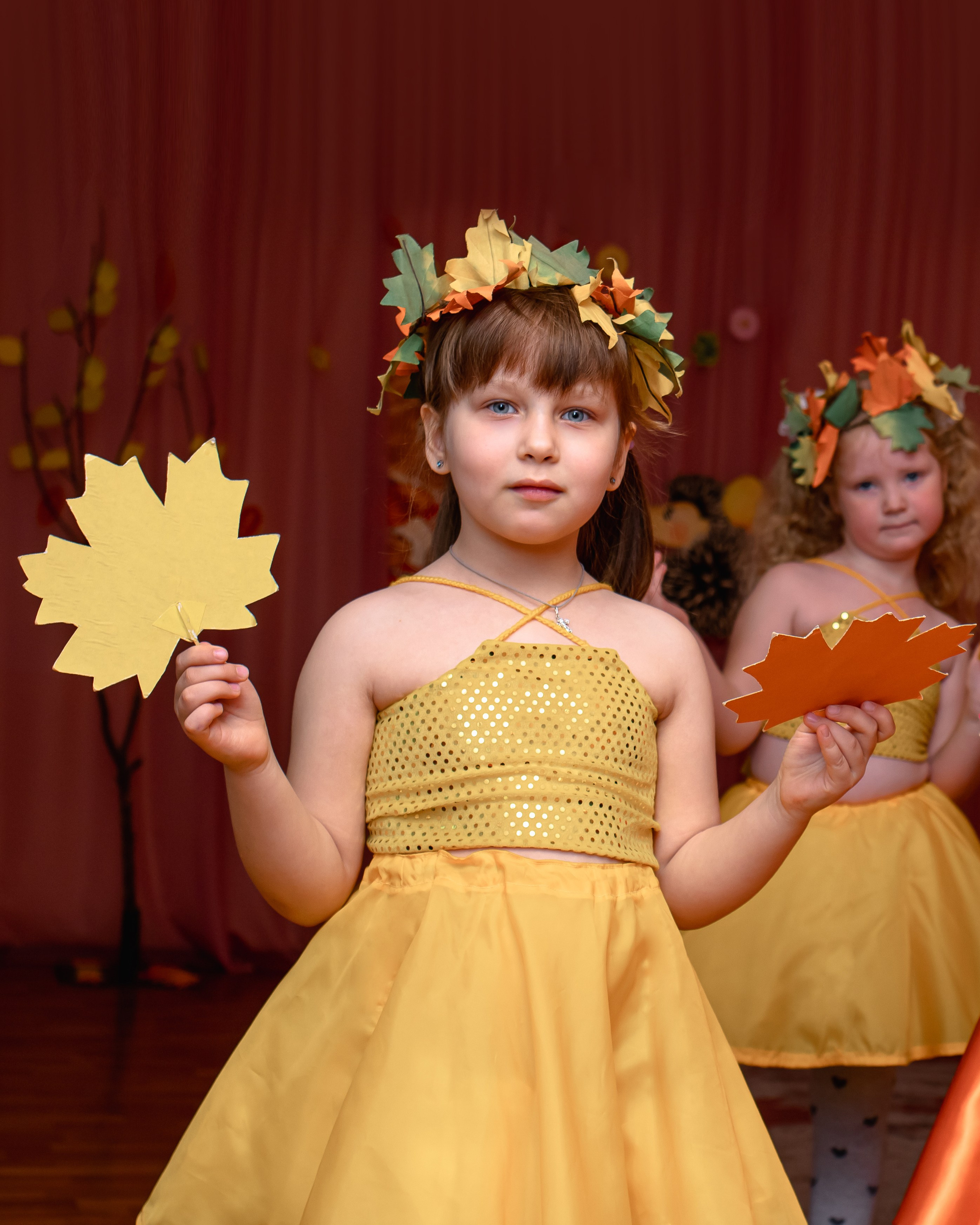 Осенний праздник в детском саду. Маргарита. Семейный фотограф в Минске Приболовец Светлана