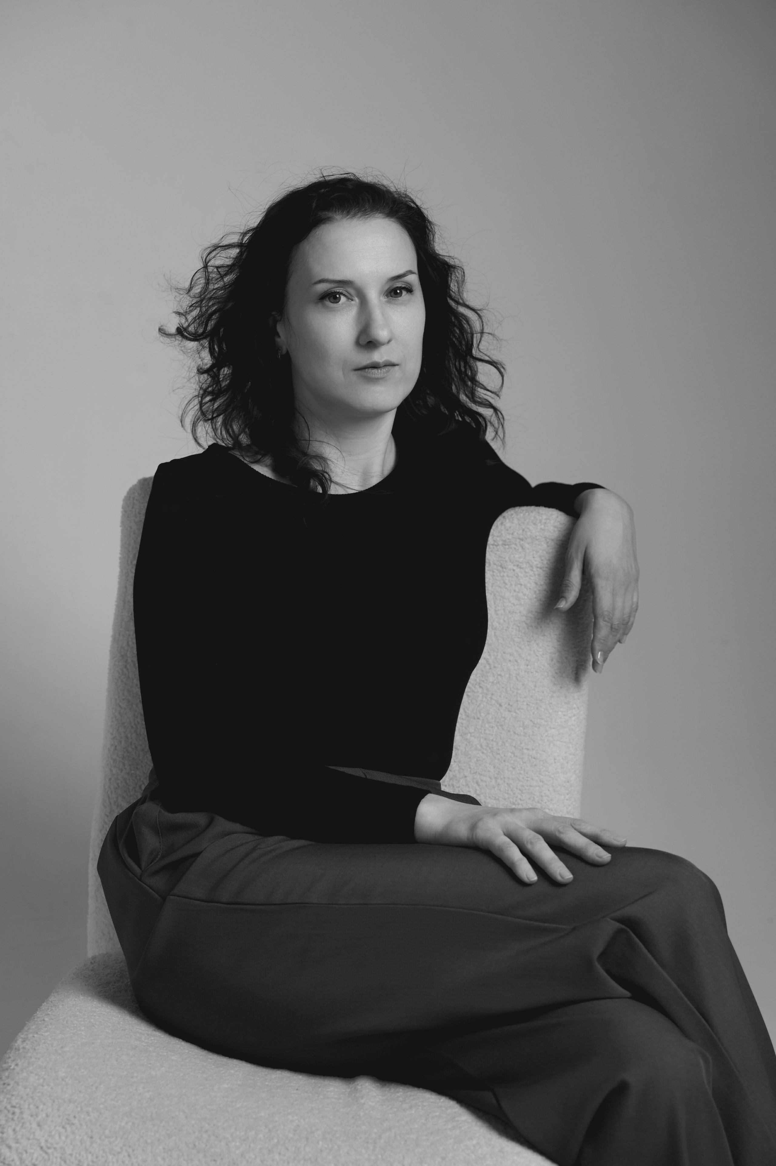 Потретная женская фотосессия. Портретный фотограф в Москве Казьмина Олеся