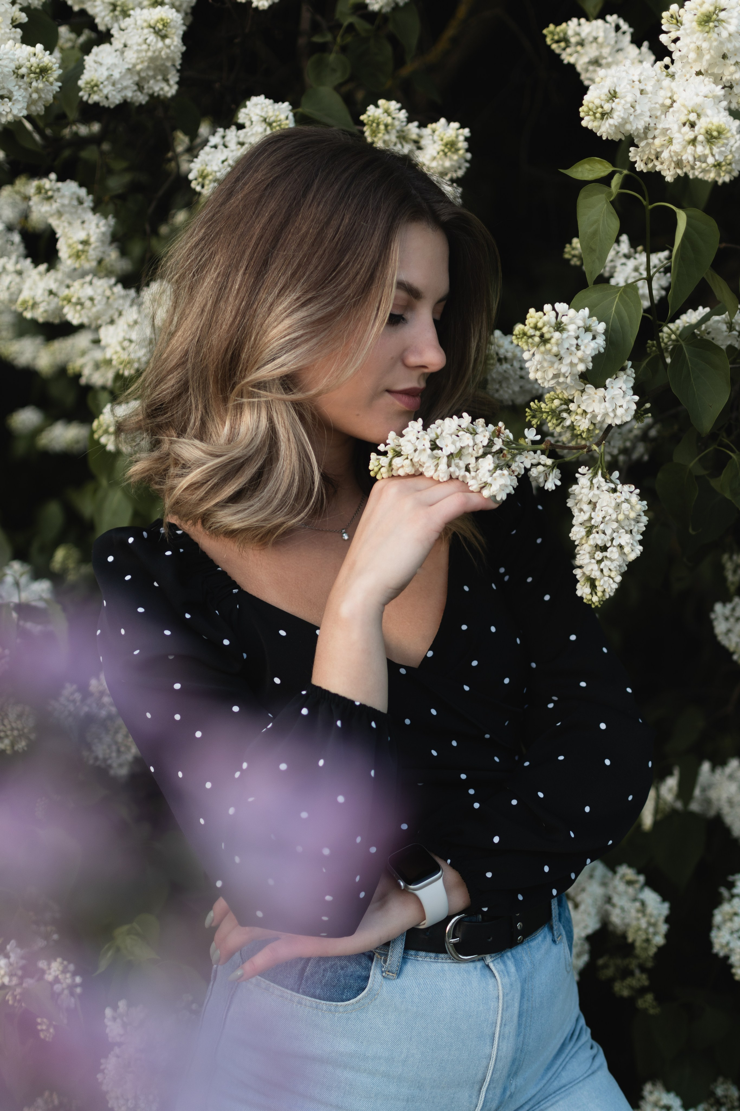 Сирень. Портретный фотограф в Москве Ольга Чечерина