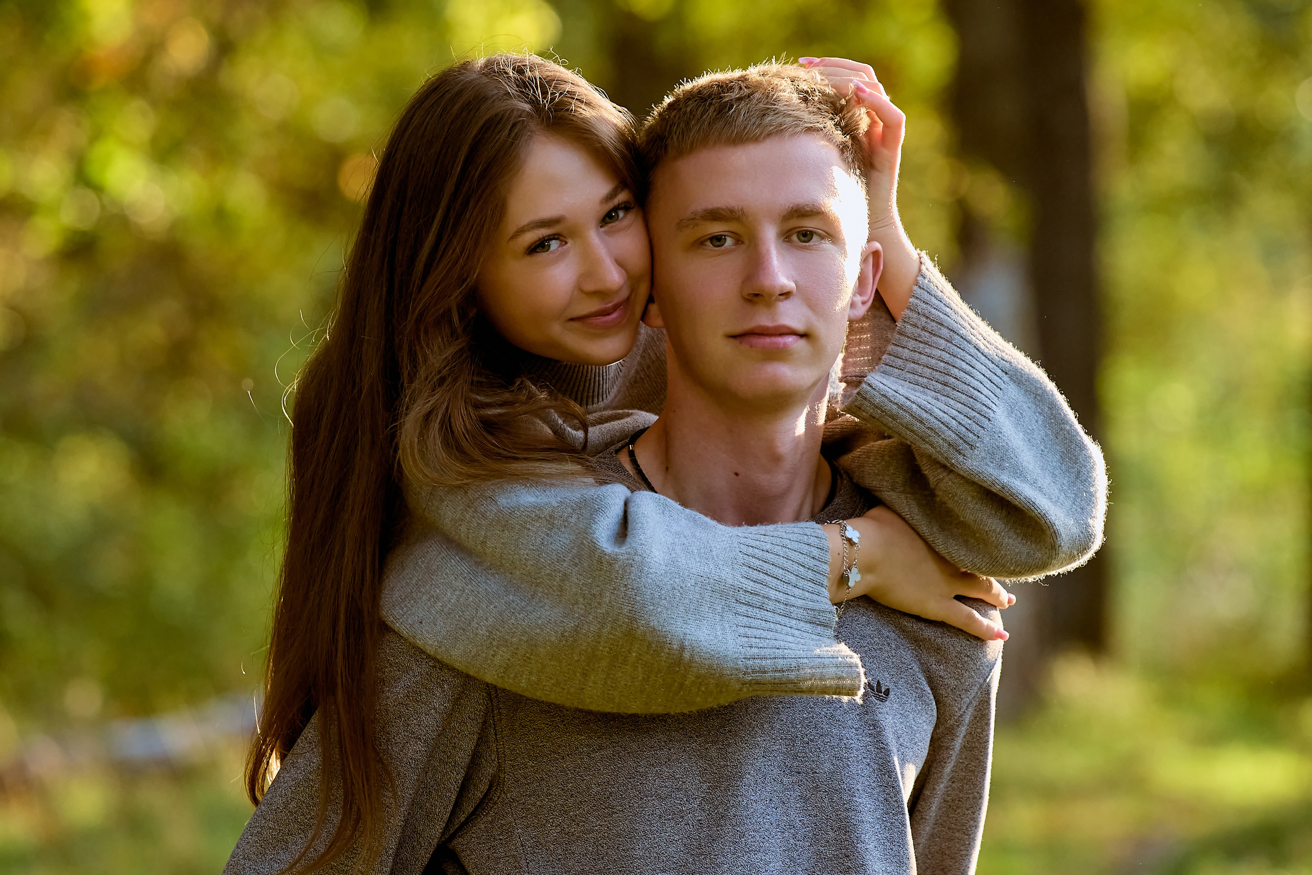 Фотосессия Золотая осень Александр и Злата