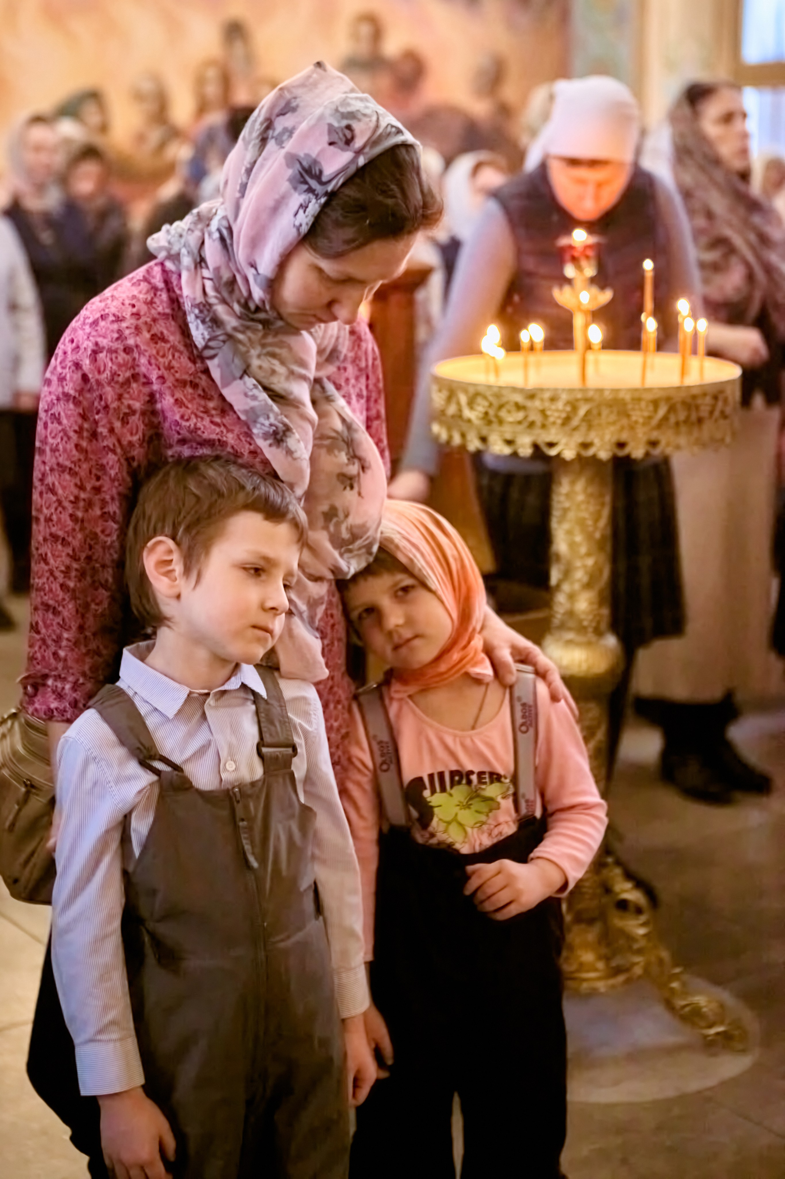 Семьей на празднике