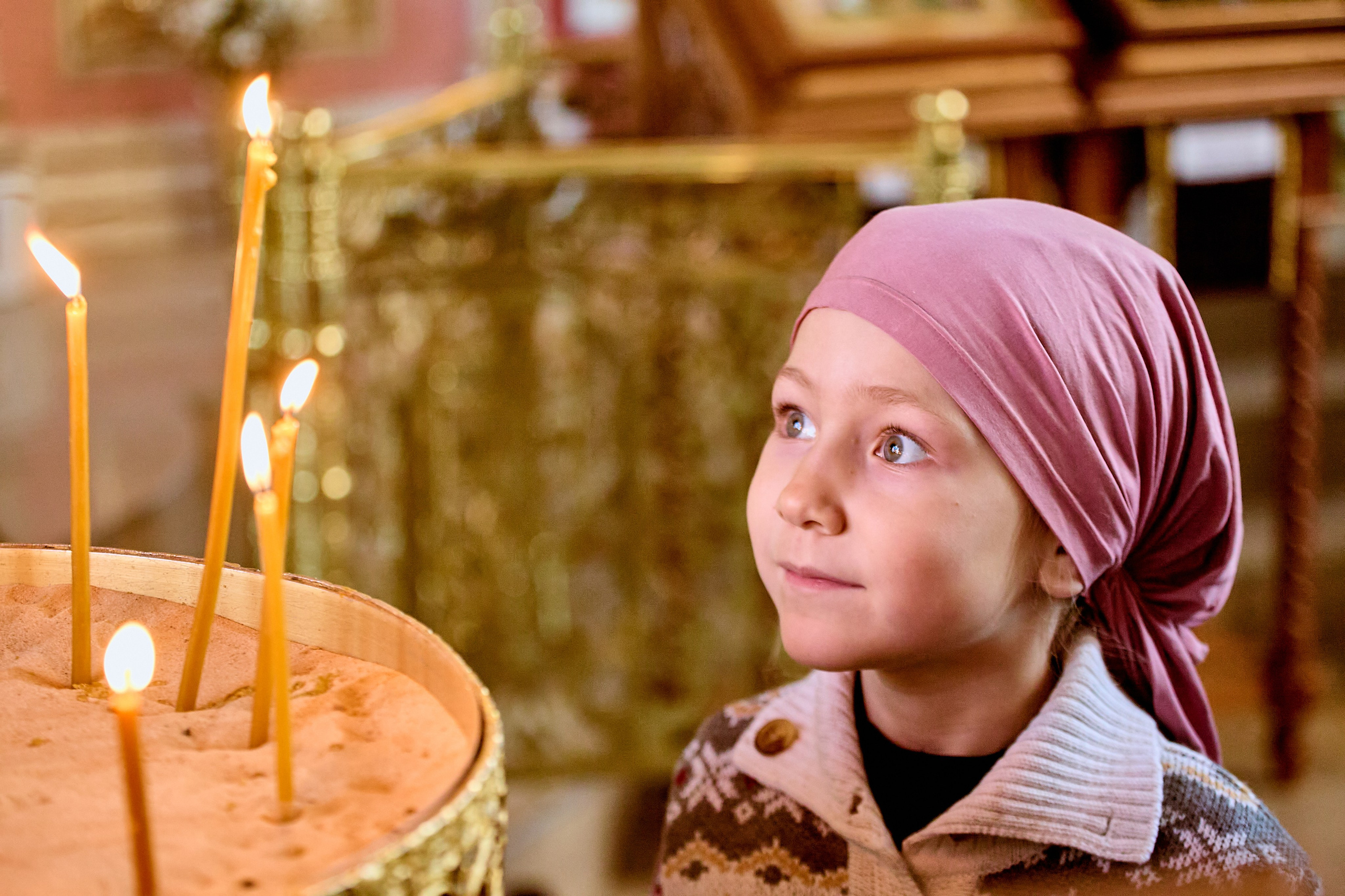 Радость и сияние. Храм Преподобного Серафима Саровского. Православный и Детский фотограф Николай Голованов. Г. Дзержинск.