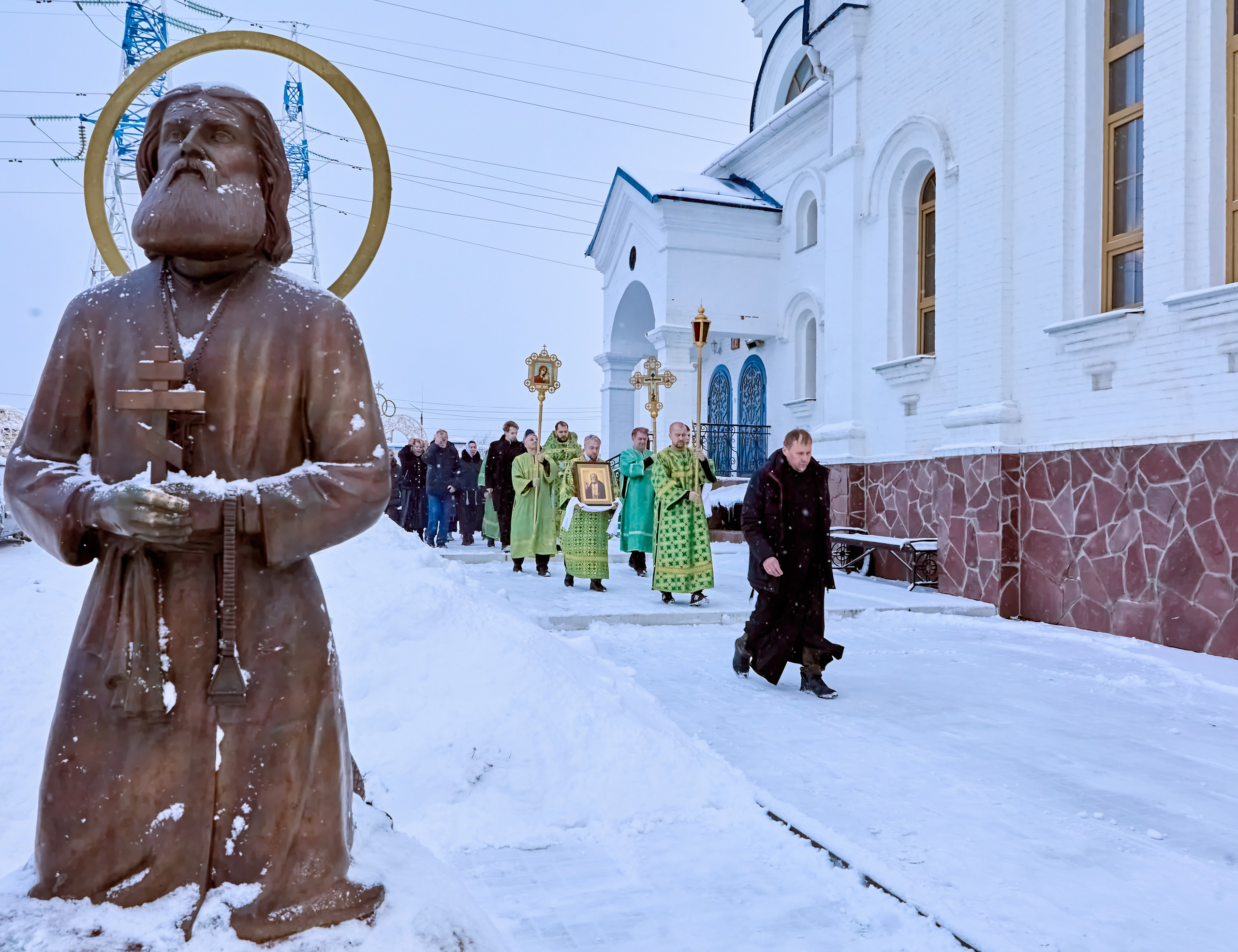 Престольный праздник Храм Прп. Серафима Саровского