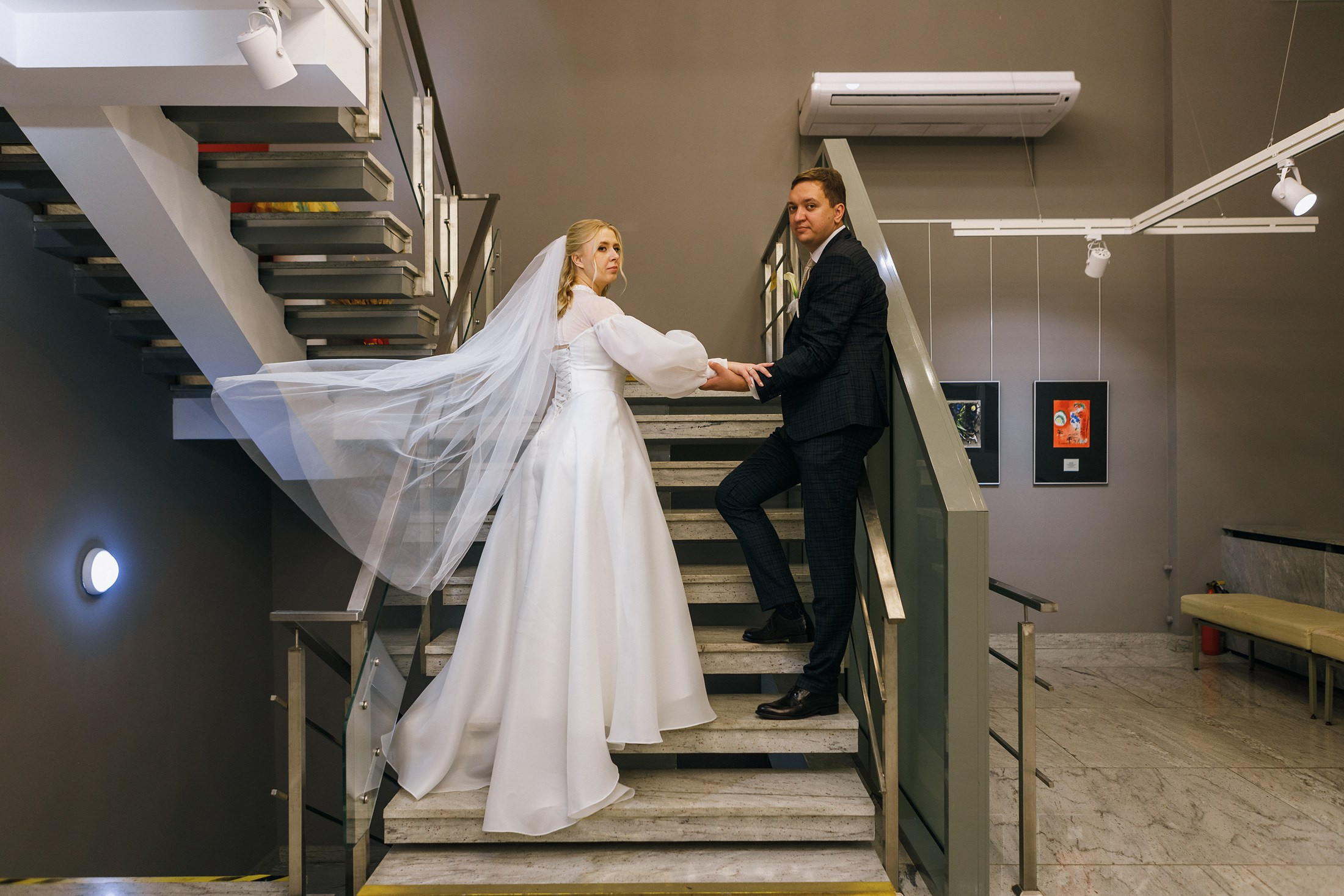 Егор и Екатерина. Осень, музей Машкова. Фотографы в городе Волгограде — Людмила Агеева и Алексей Околелов