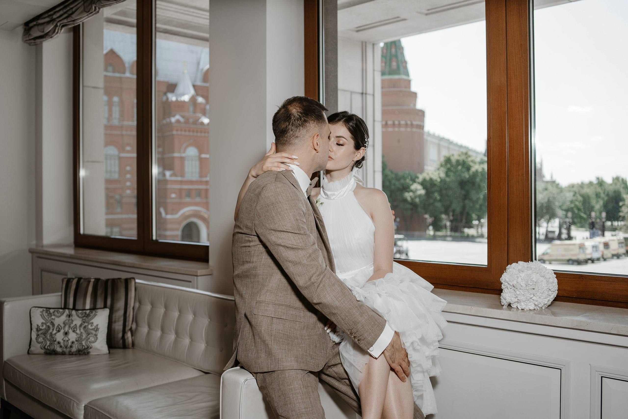 Свадьба в отеле Four Seasons Hotel Moscow. Свадебный и семейный фотограф в Москве Светлана Зоткина