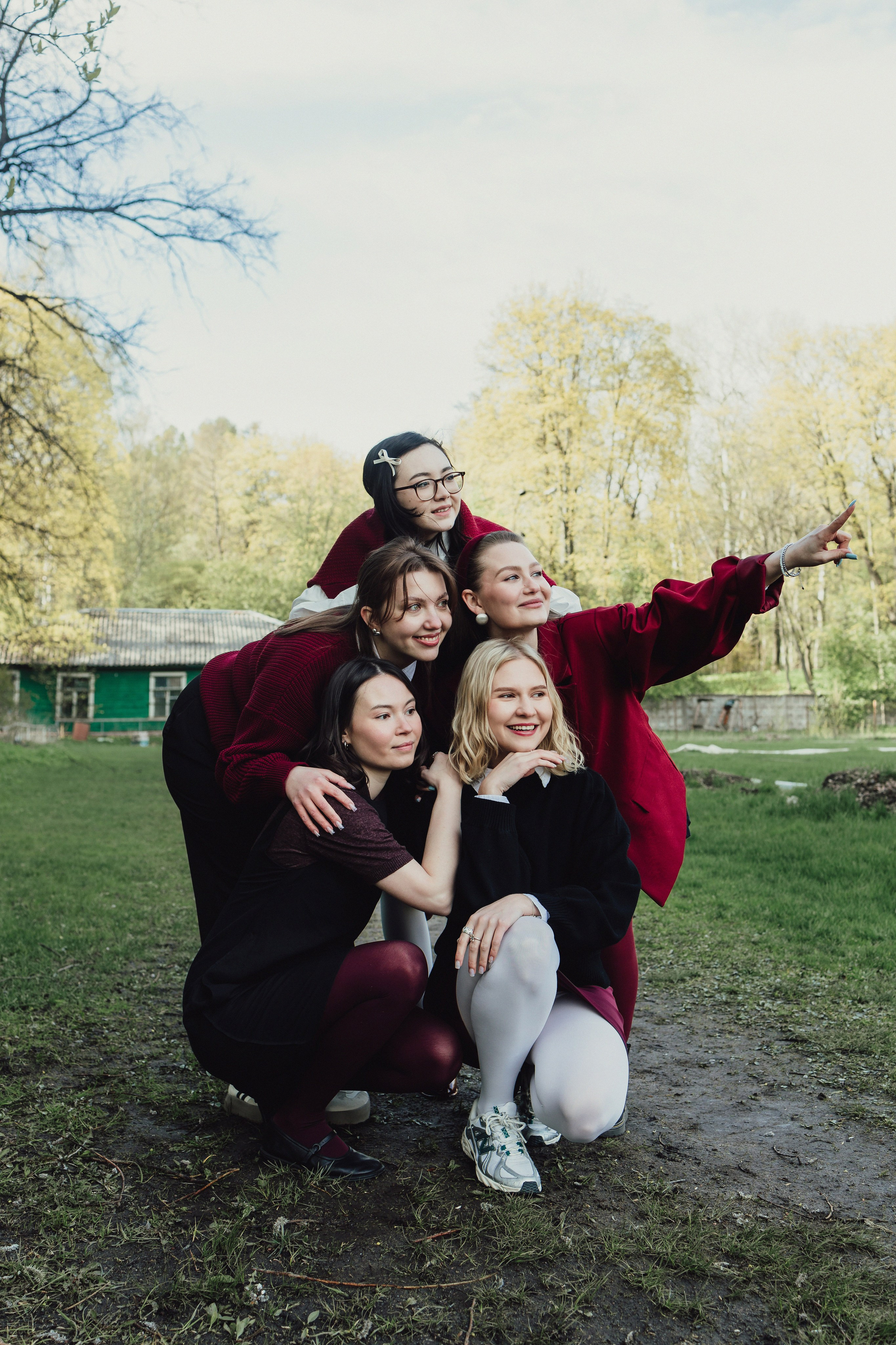 Пять подруг. Фотограф Санкт-Петербург