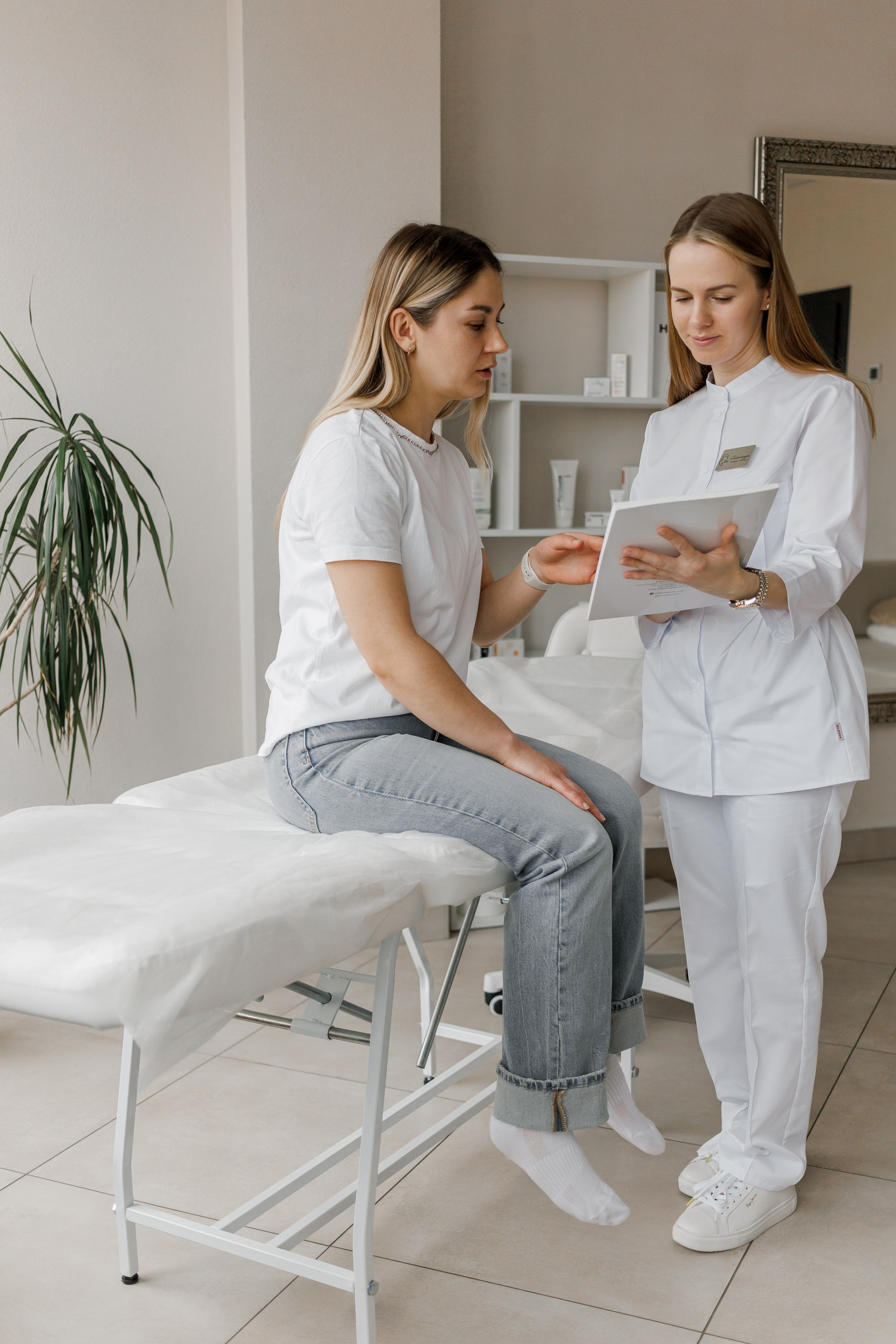 Контентная съёмка в кабинете косметолога. КОНТЕНТ ФОТОГРАФ