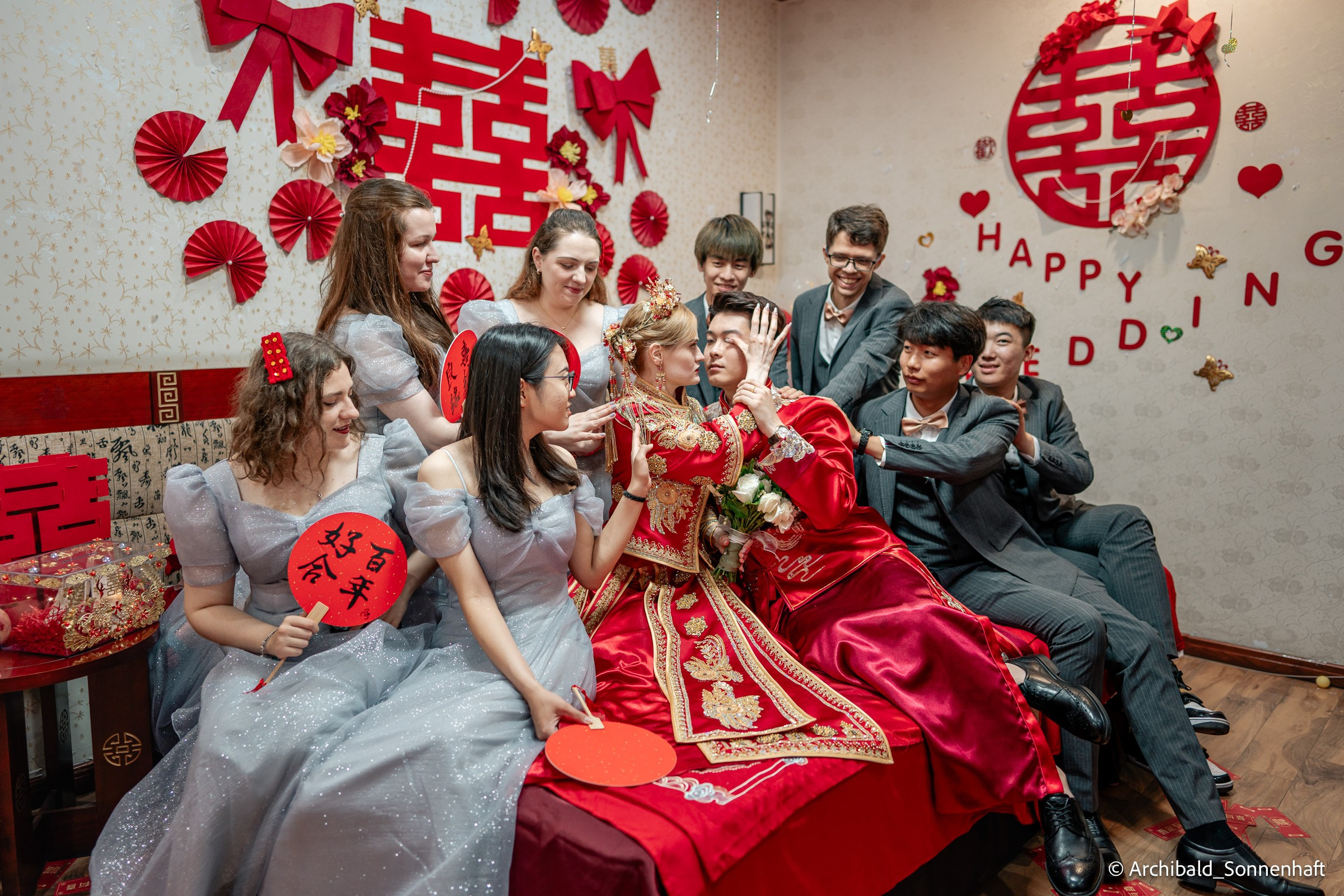 Chinese Wedding in China. Photographer in Guangzhou, China. Archibald Sonnenhaft