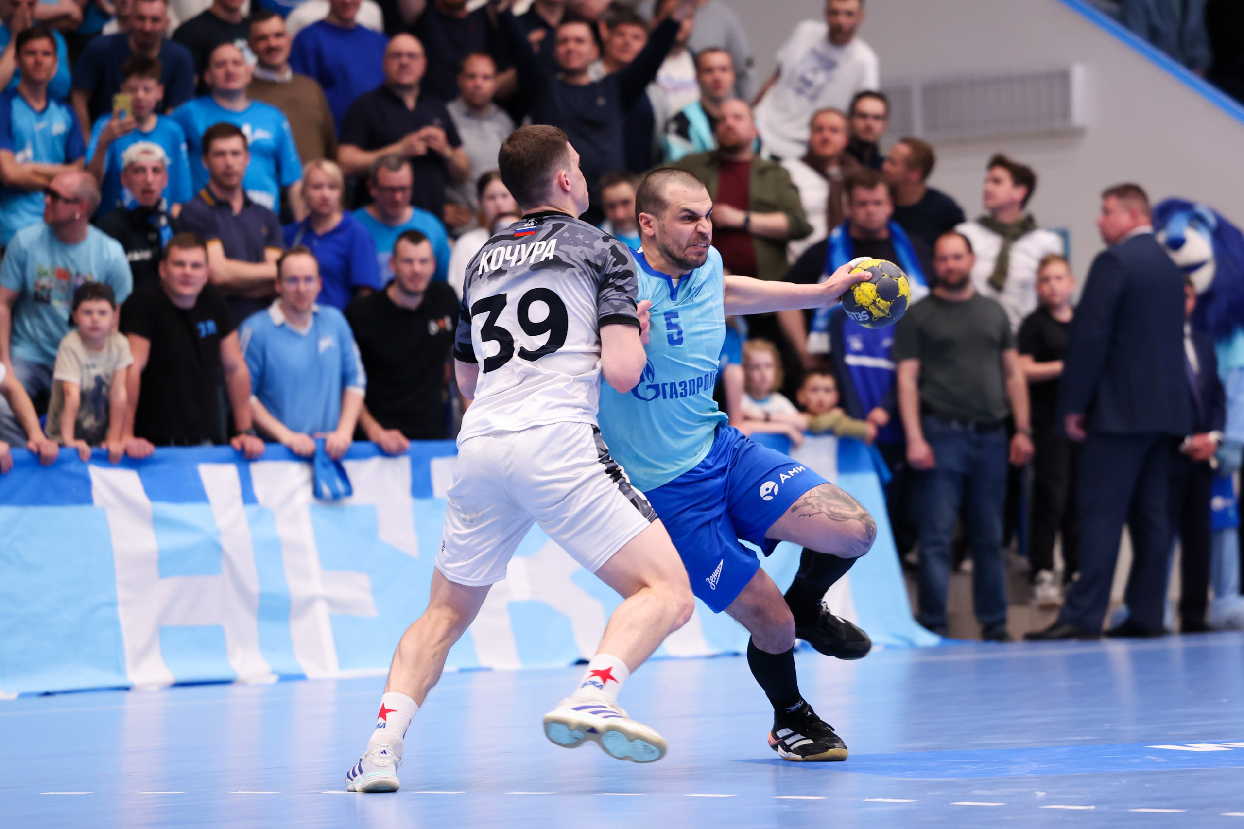 ГК Зенит — ГК ЦСКА финал ЧР2024/25 3 игра 28.05.2025. Спортивный и репортажный фотограф Антон Тереханов