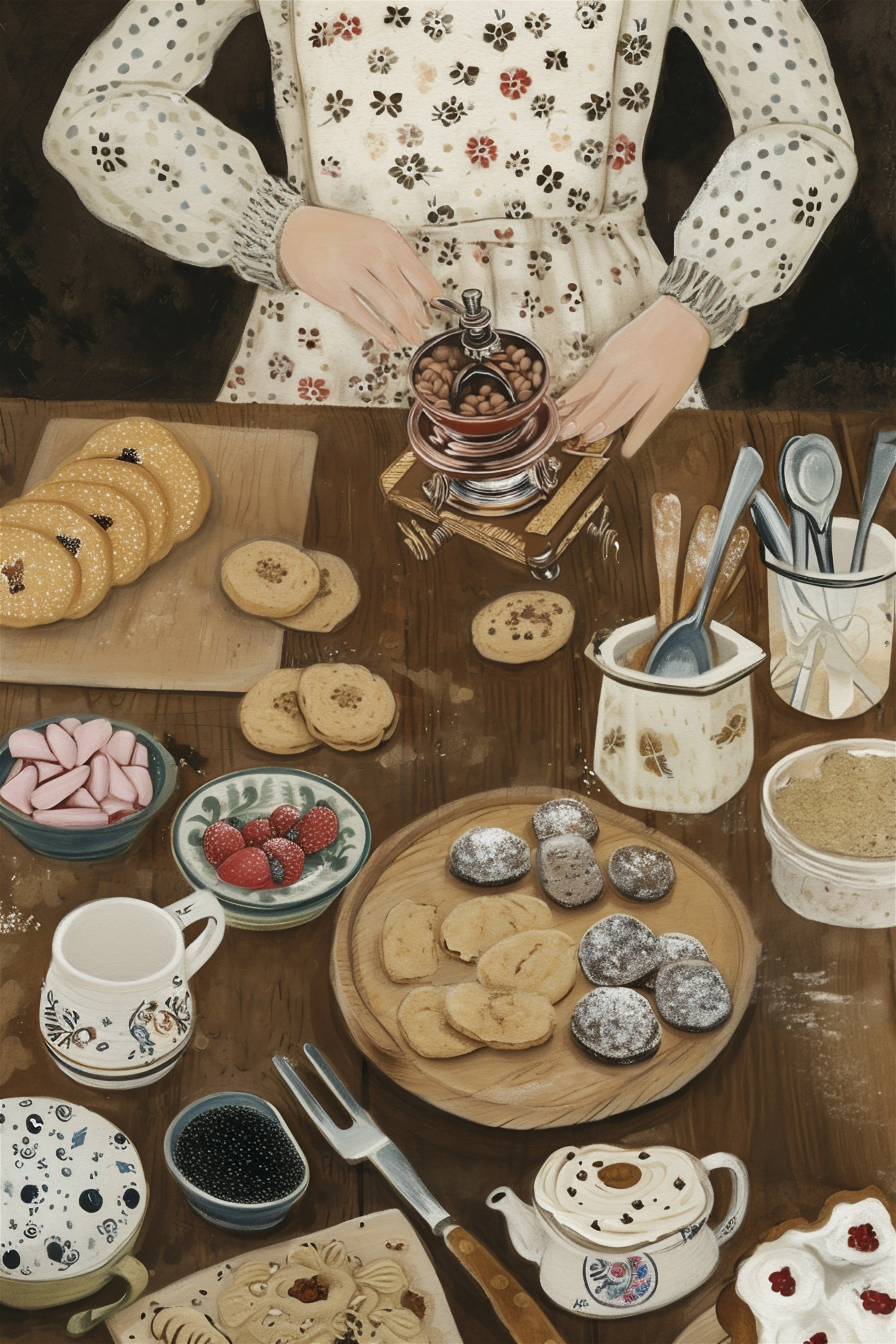 Кухонные зарисовки. Юлия Космо — фуд-фотограф, предметный стилист, Москва