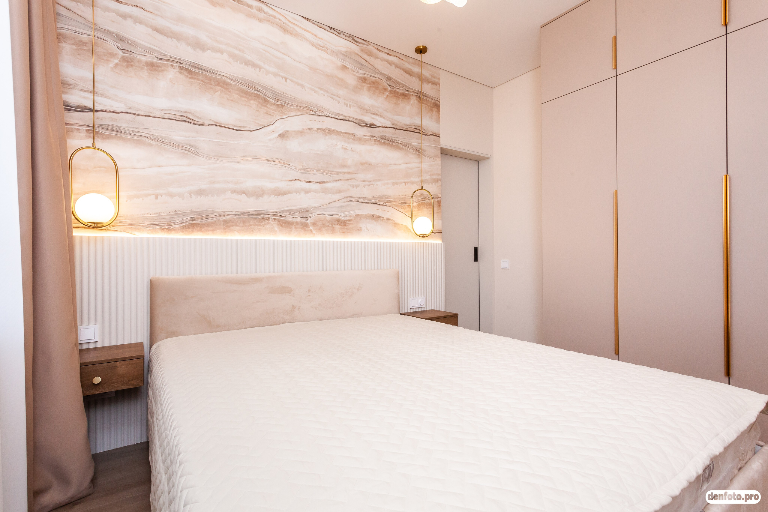 Современная 1 комнатная квартира. Фотограф Денис Денисов