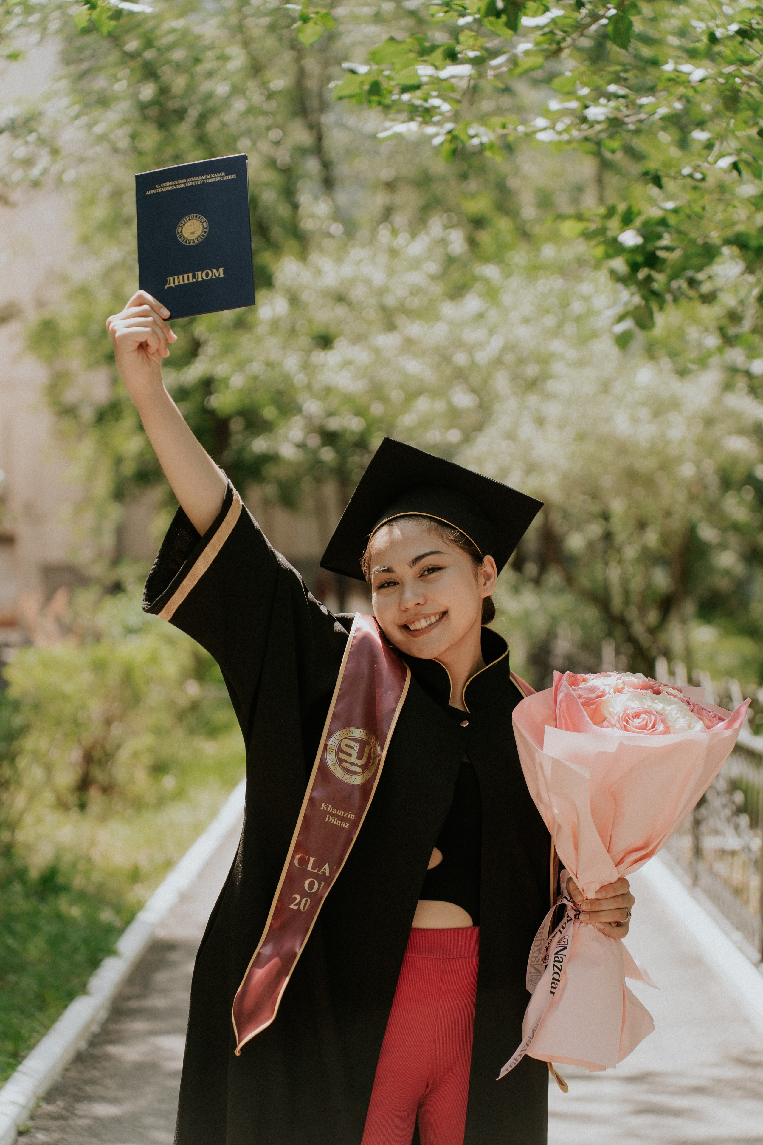 Выпускной Аграрный унивеситет. Крис Богомазова