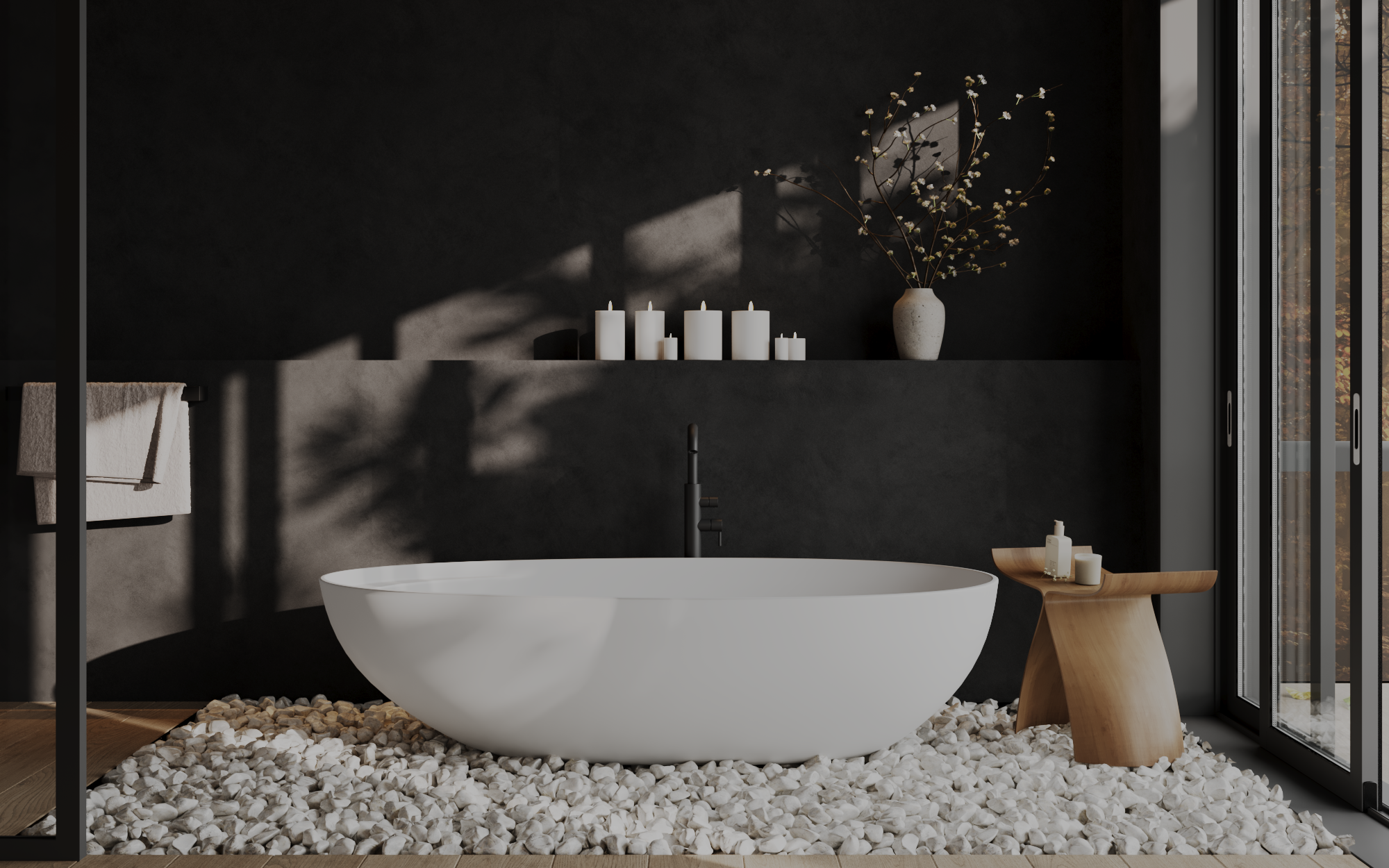 Black house. Чуткий 3D визуализатор Татьяна Дроздова