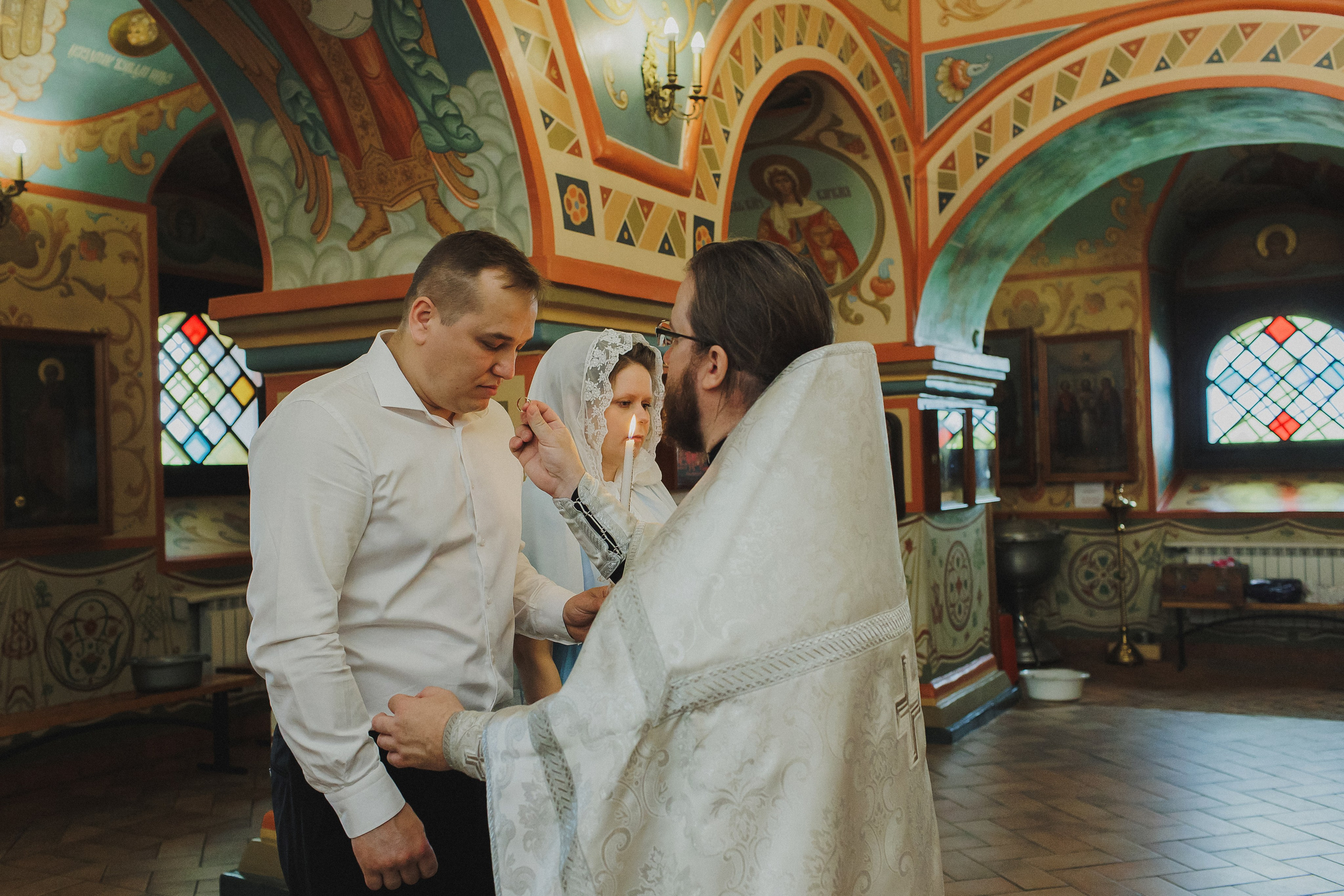 Фотосессия таинства венчания в Люберцах. Фотограф в Москве и Люберцах Анна Ушакова