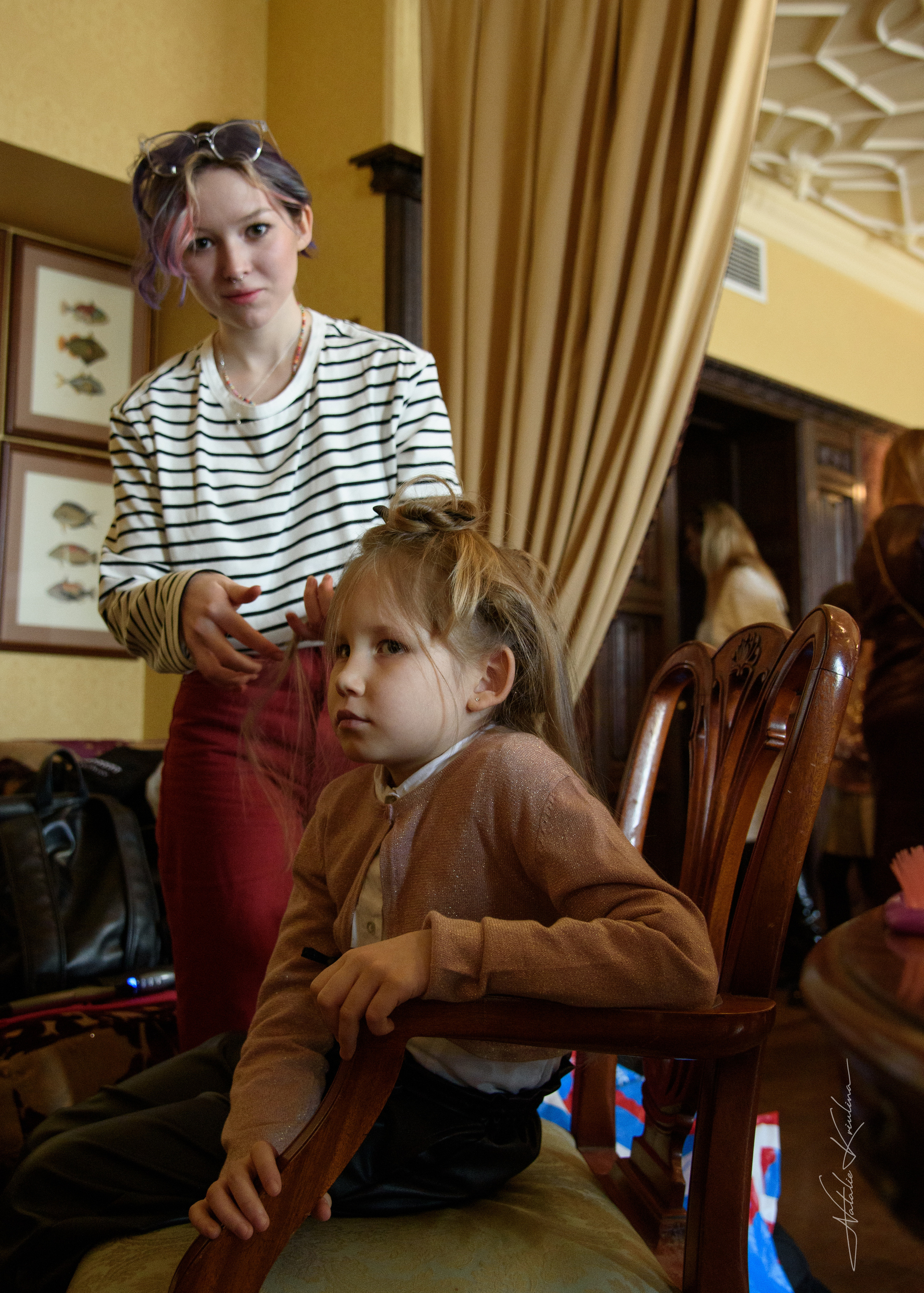 Фэшн показ дизайнерской одежды. Портретный Семейный Fine-Art фотограф в Санкт-Петербурге Криулина