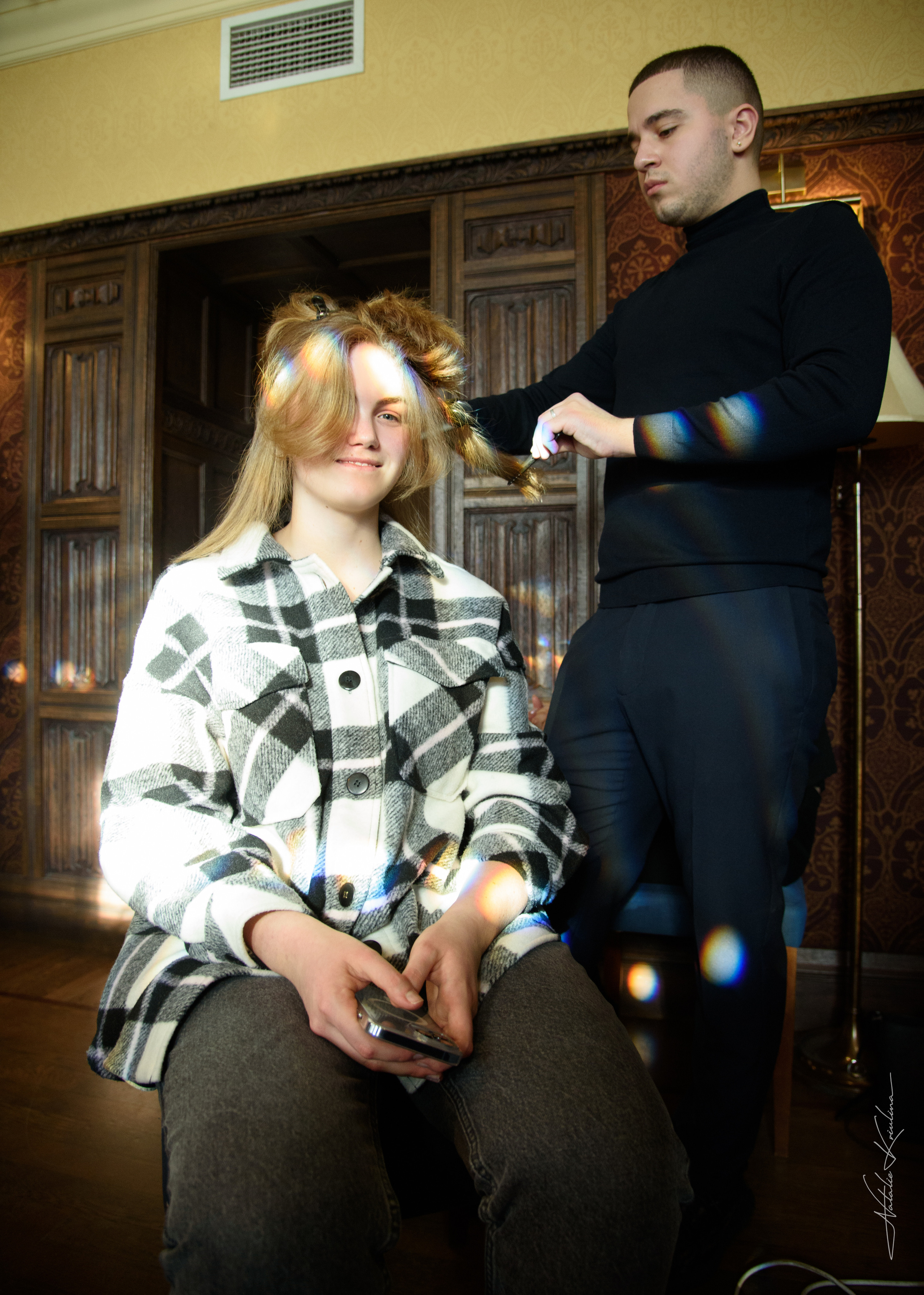 Фэшн показ дизайнерской одежды. Портретный Семейный Fine-Art фотограф в Санкт-Петербурге Криулина