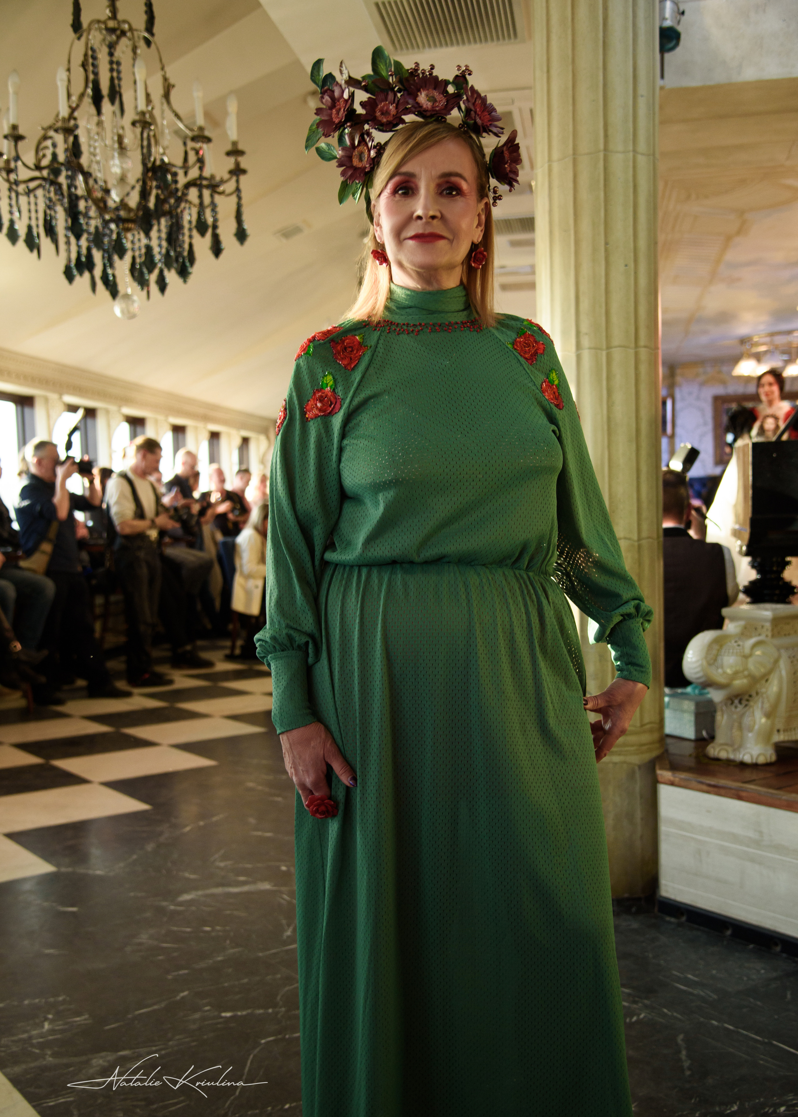 Фэшн показ дизайнерской одежды. Портретный Семейный Fine-Art фотограф в Санкт-Петербурге Криулина