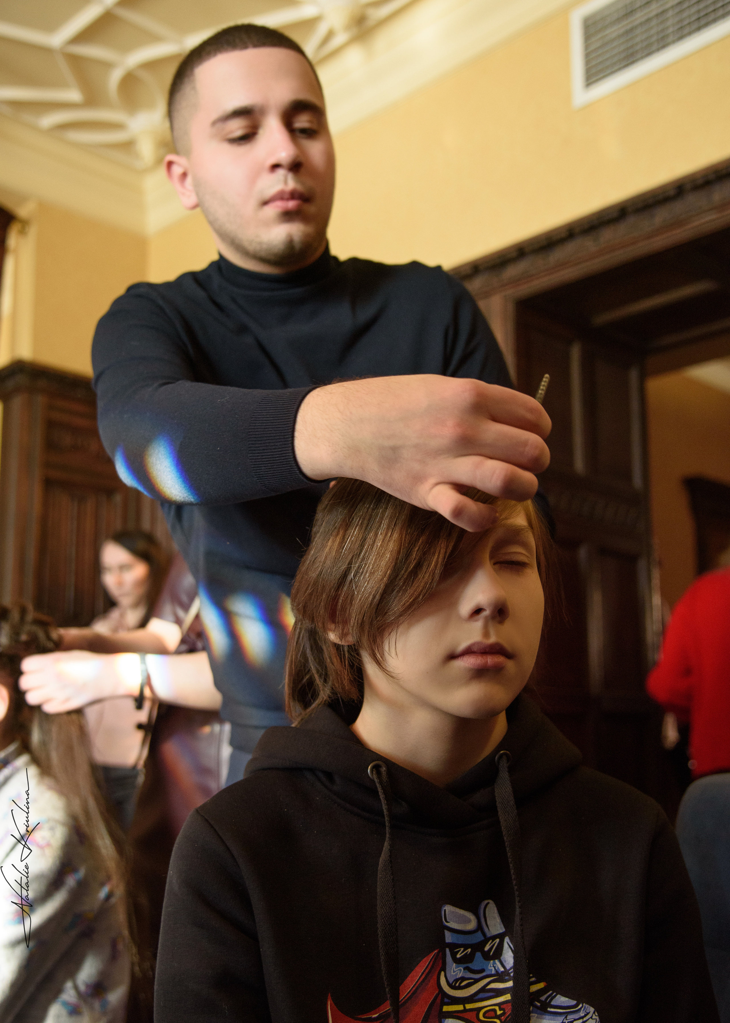 Фэшн показ дизайнерской одежды. Портретный Семейный Fine-Art фотограф в Санкт-Петербурге Криулина