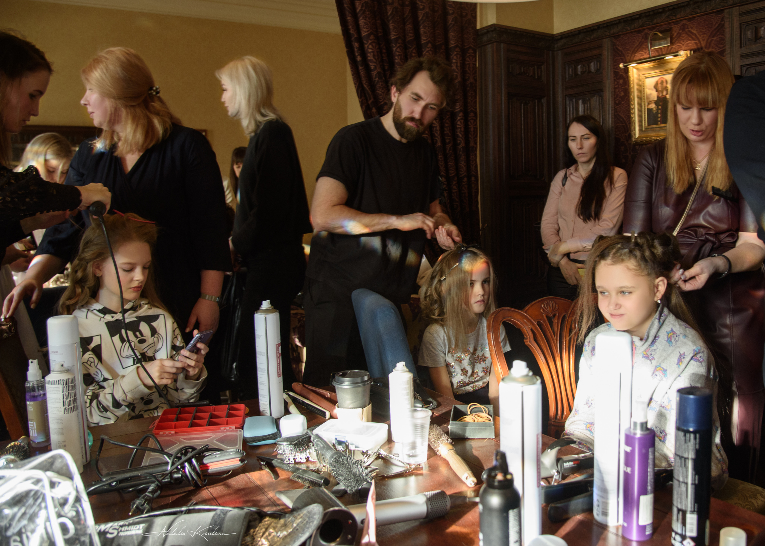 Фэшн показ дизайнерской одежды. Портретный Семейный Fine-Art фотограф в Санкт-Петербурге Криулина