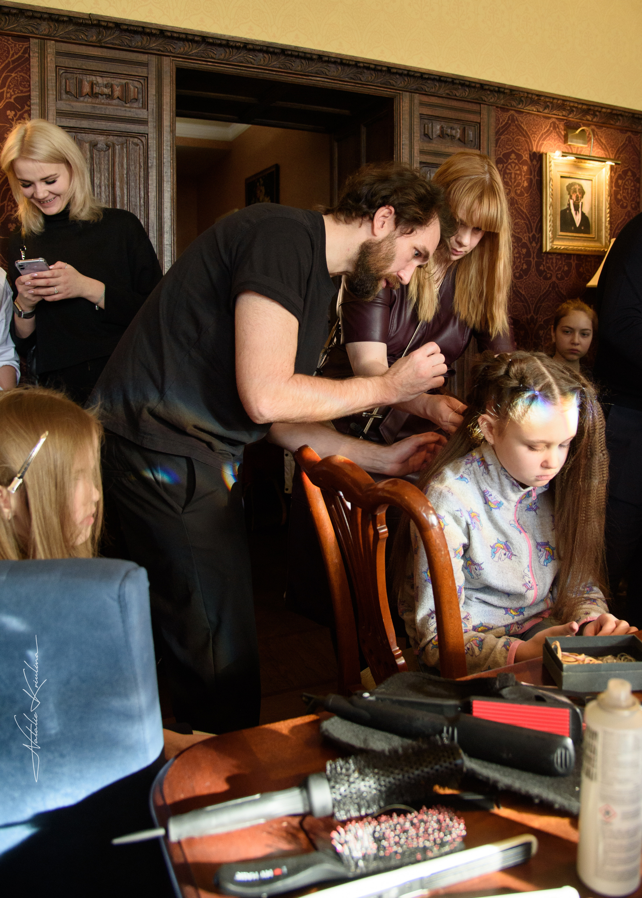 Фэшн показ дизайнерской одежды. Портретный Семейный Fine-Art фотограф в Санкт-Петербурге Криулина