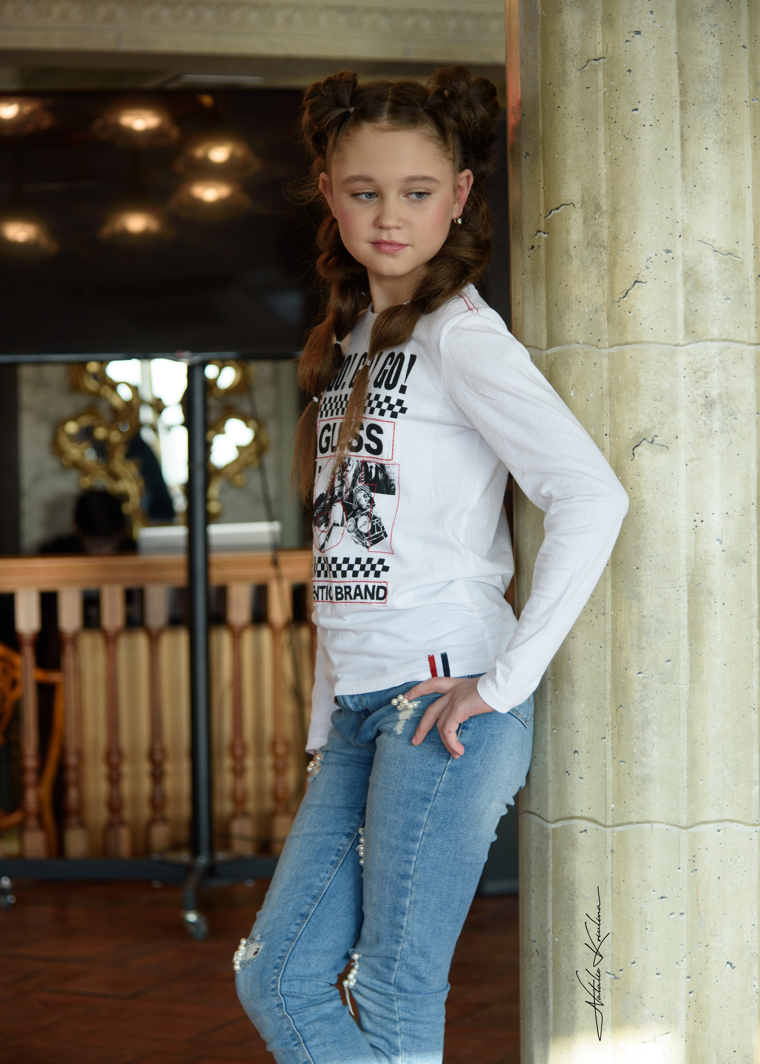 Фэшн показ дизайнерской одежды. Портретный Семейный Fine-Art фотограф в Санкт-Петербурге Криулина