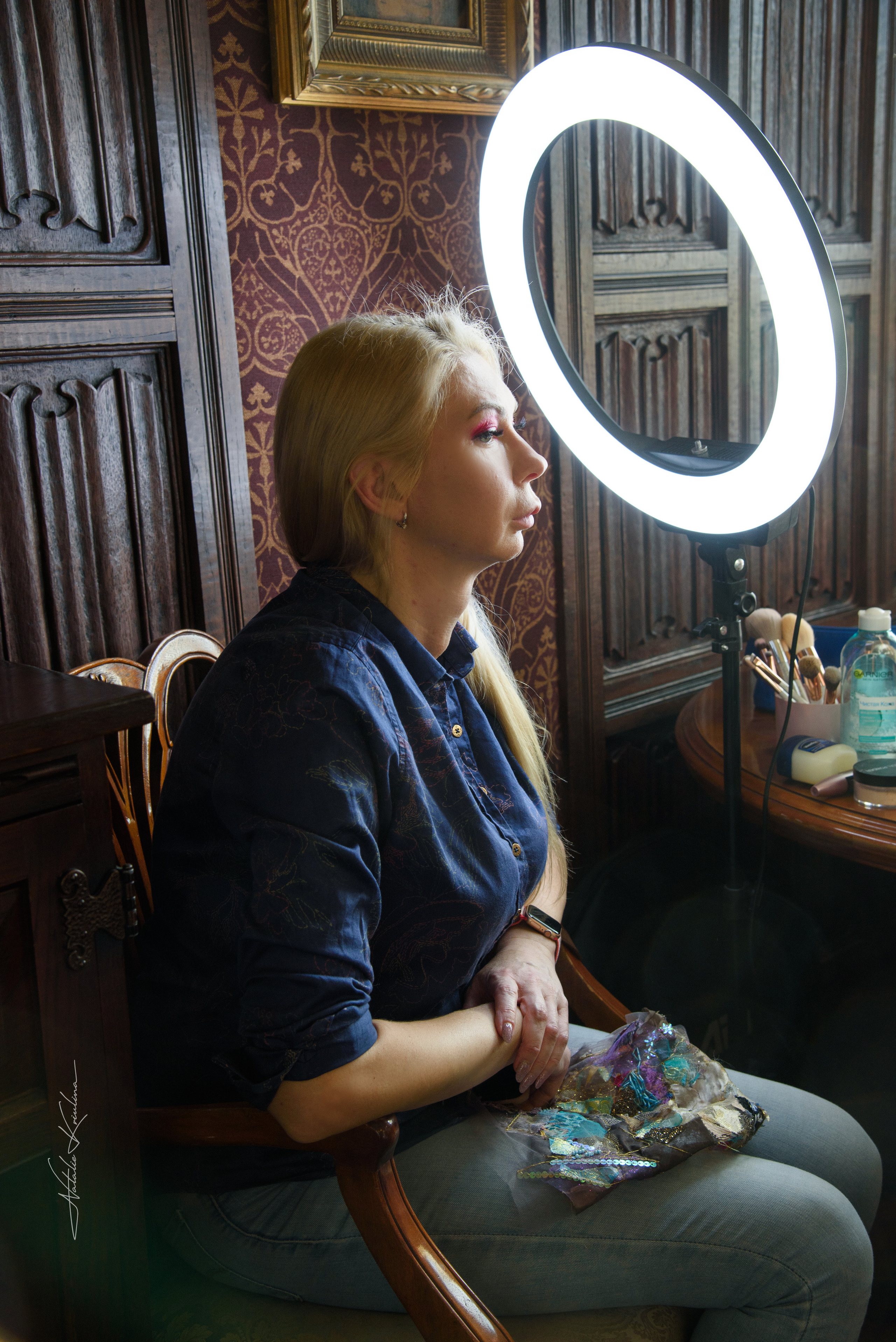 Фэшн показ дизайнерской одежды. Портретный Семейный Fine-Art фотограф в Санкт-Петербурге Криулина