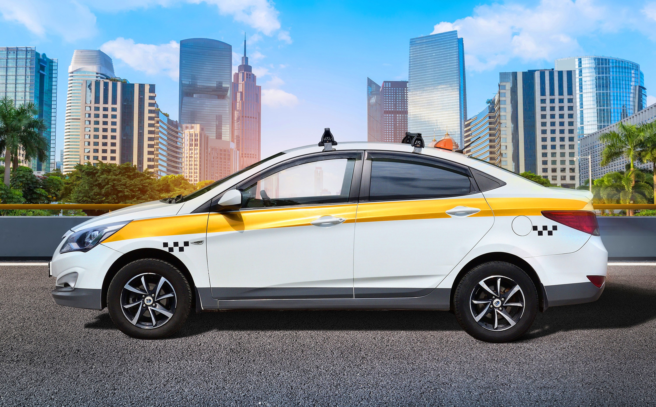 Имиджевая съемка автомобиля для сайта