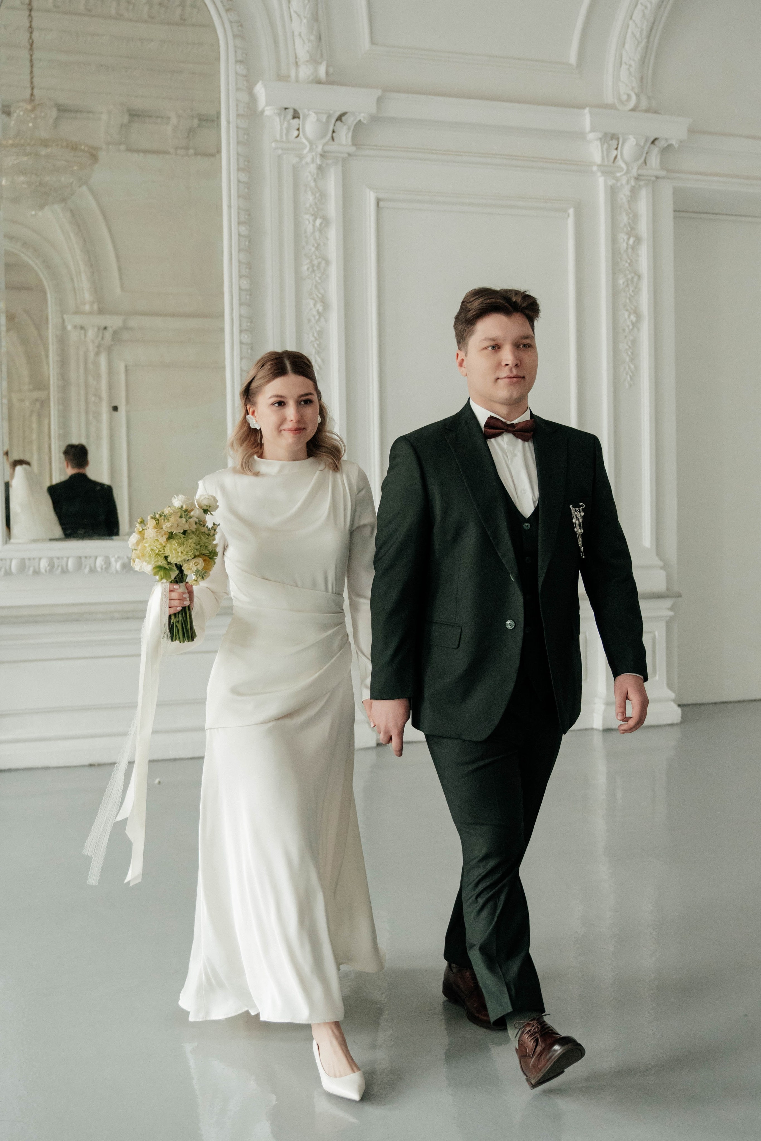 Евгений и Анастасия / Особняк Спиридонова, МГУ. Свадебный фотограф Москва Александра Аверкова