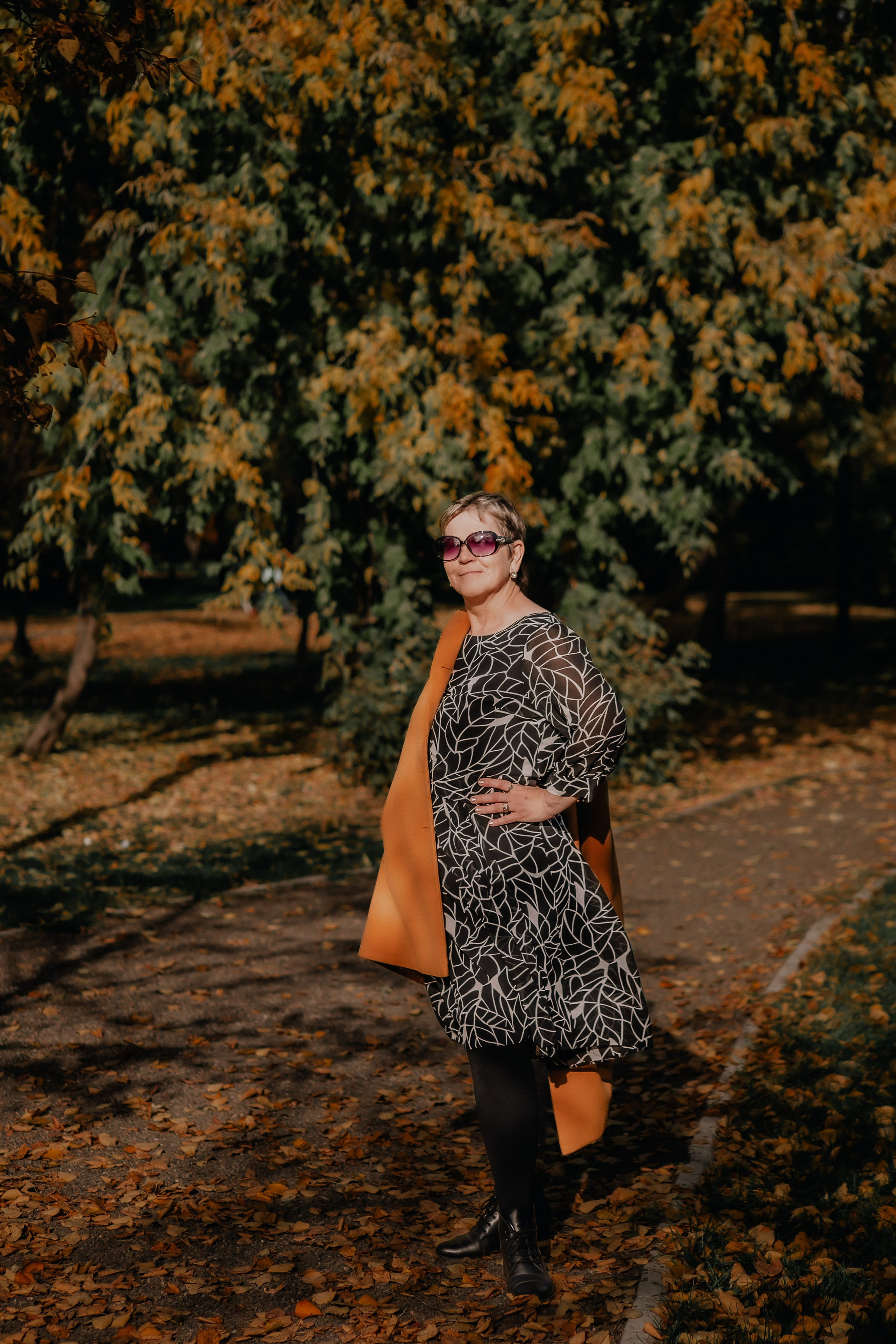 Ирина. Прогулка в осеннем парке. Фотограф Регина Крикунова г. Красноярск