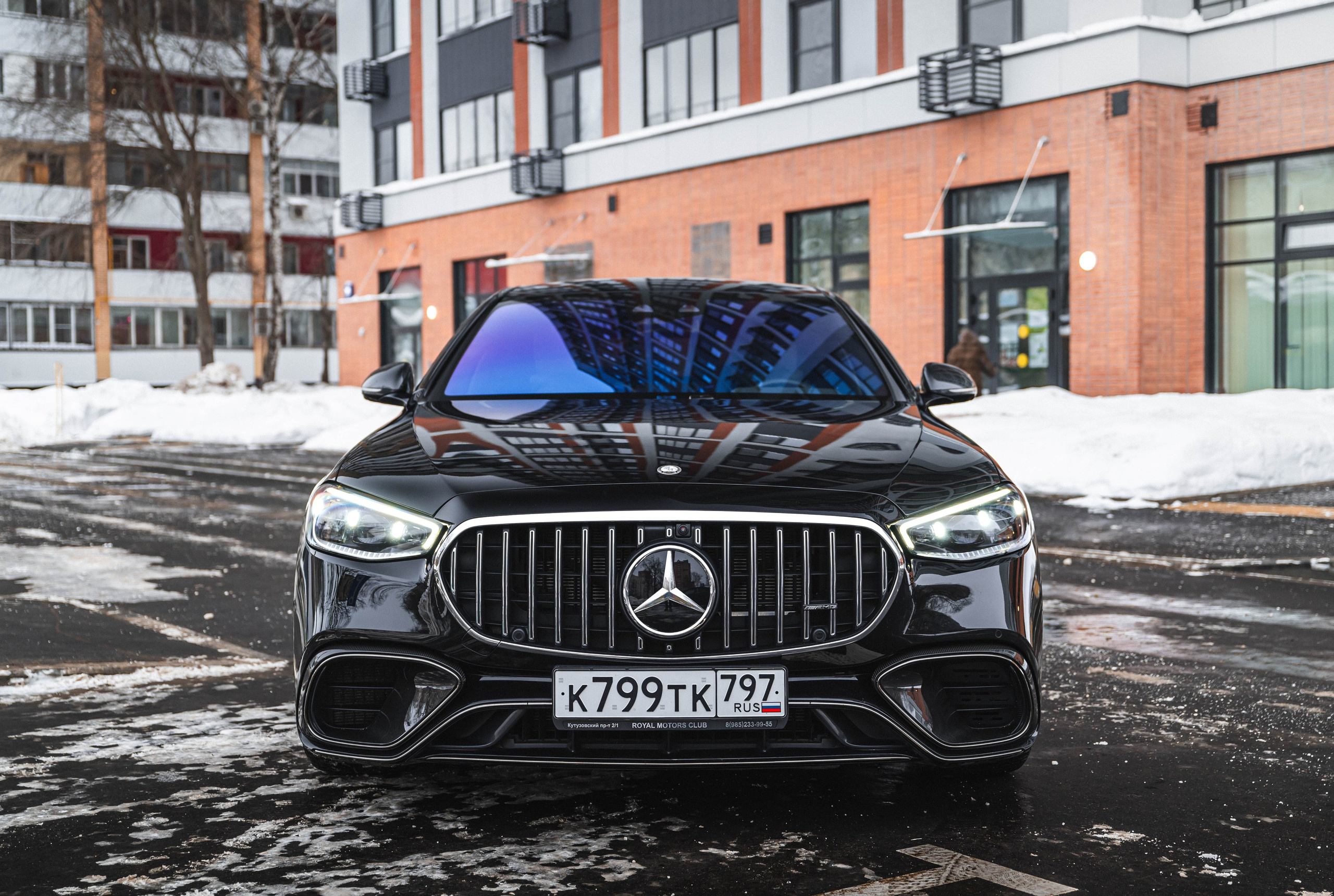 MB w223 S63. Автомобильный фотограф в Москве — Сидоров Дмитрий