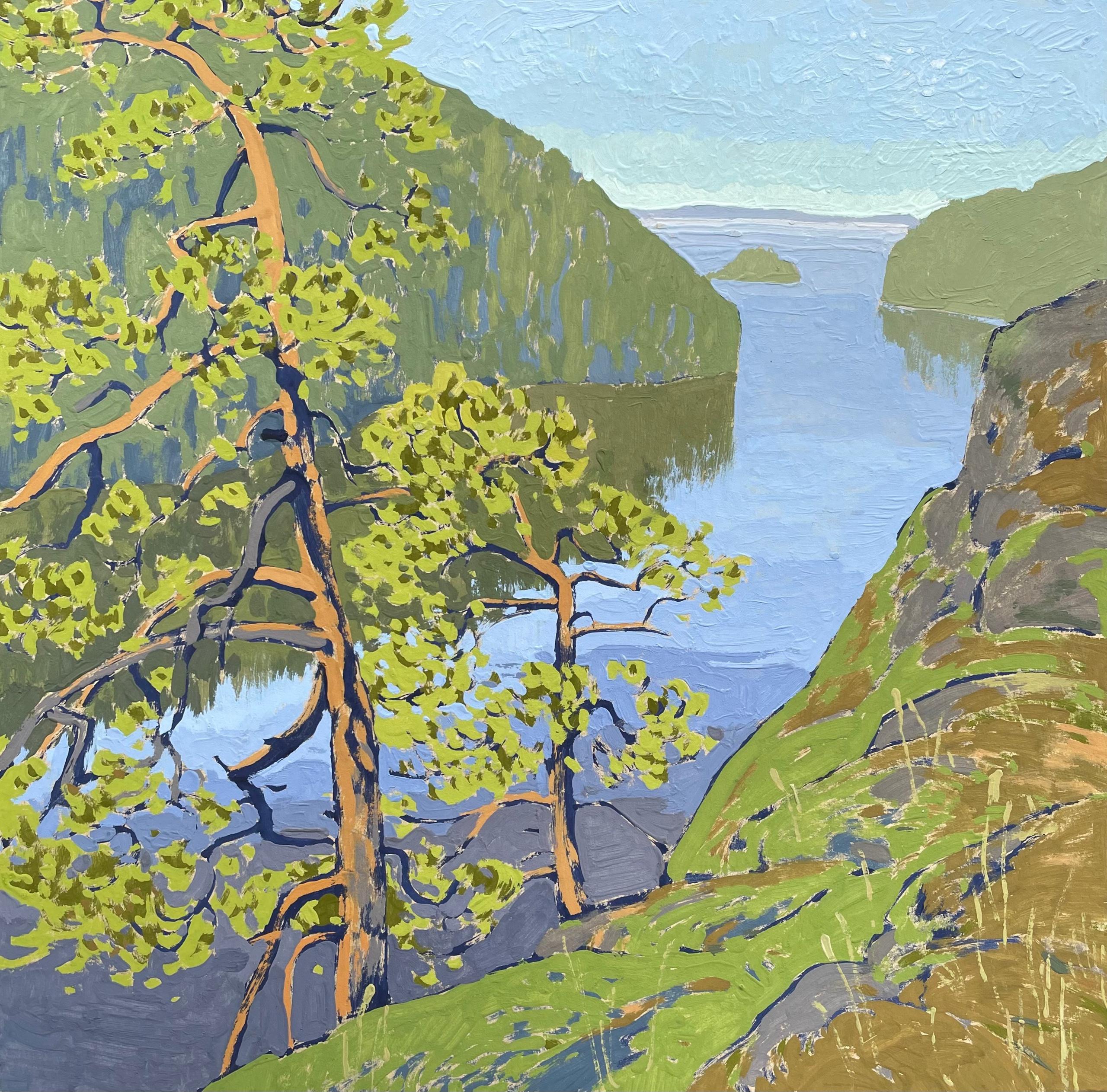 Карелия. Художница Лиза Владимирова