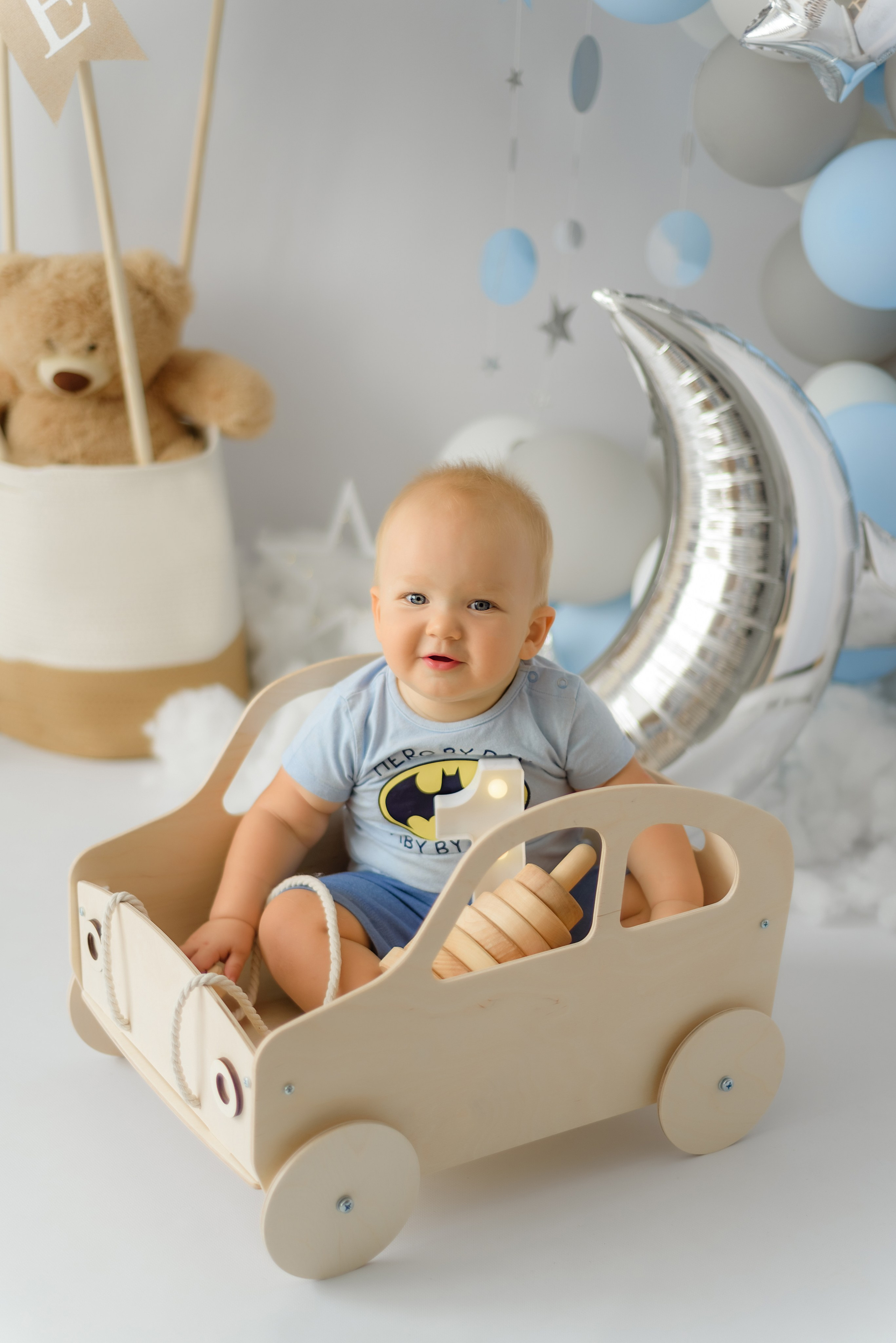 «Лунный свет» Юре 1 годик. Детский Фотограф |Фотограф на годик в Брянске Ирина Романова