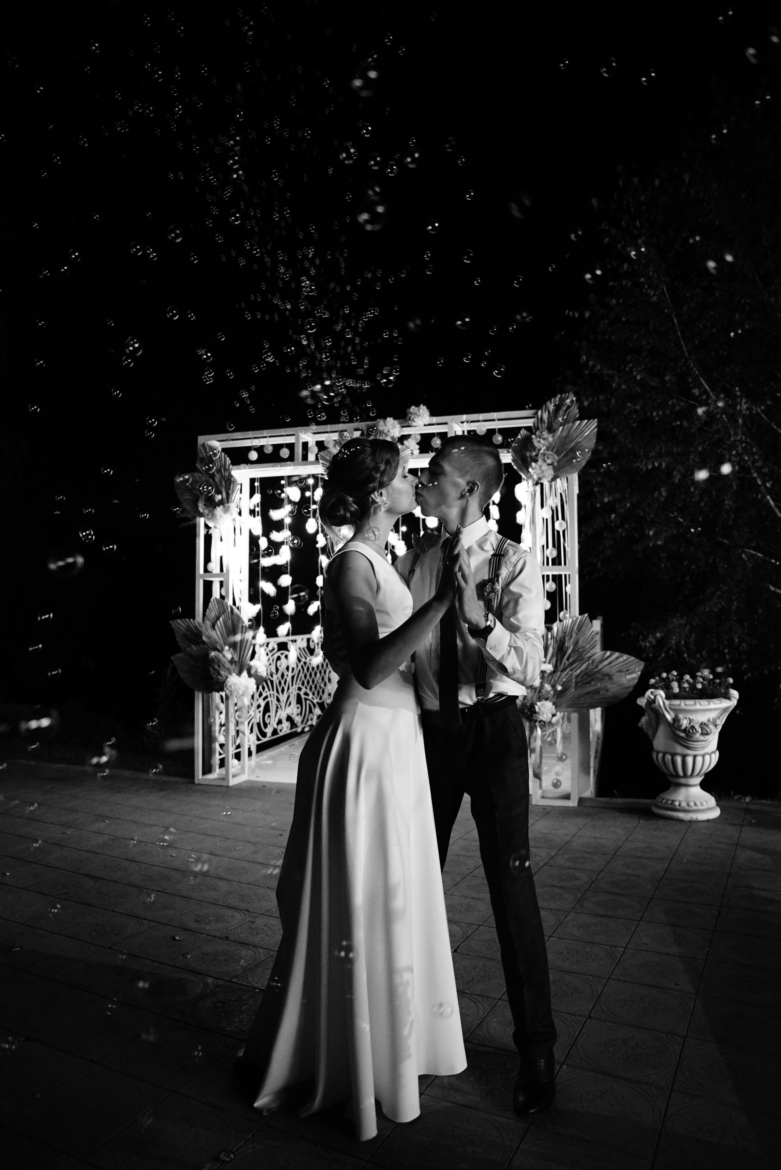 Иван и Виктория чб. Свадебный фотограф в Самаре Анна Ковалева