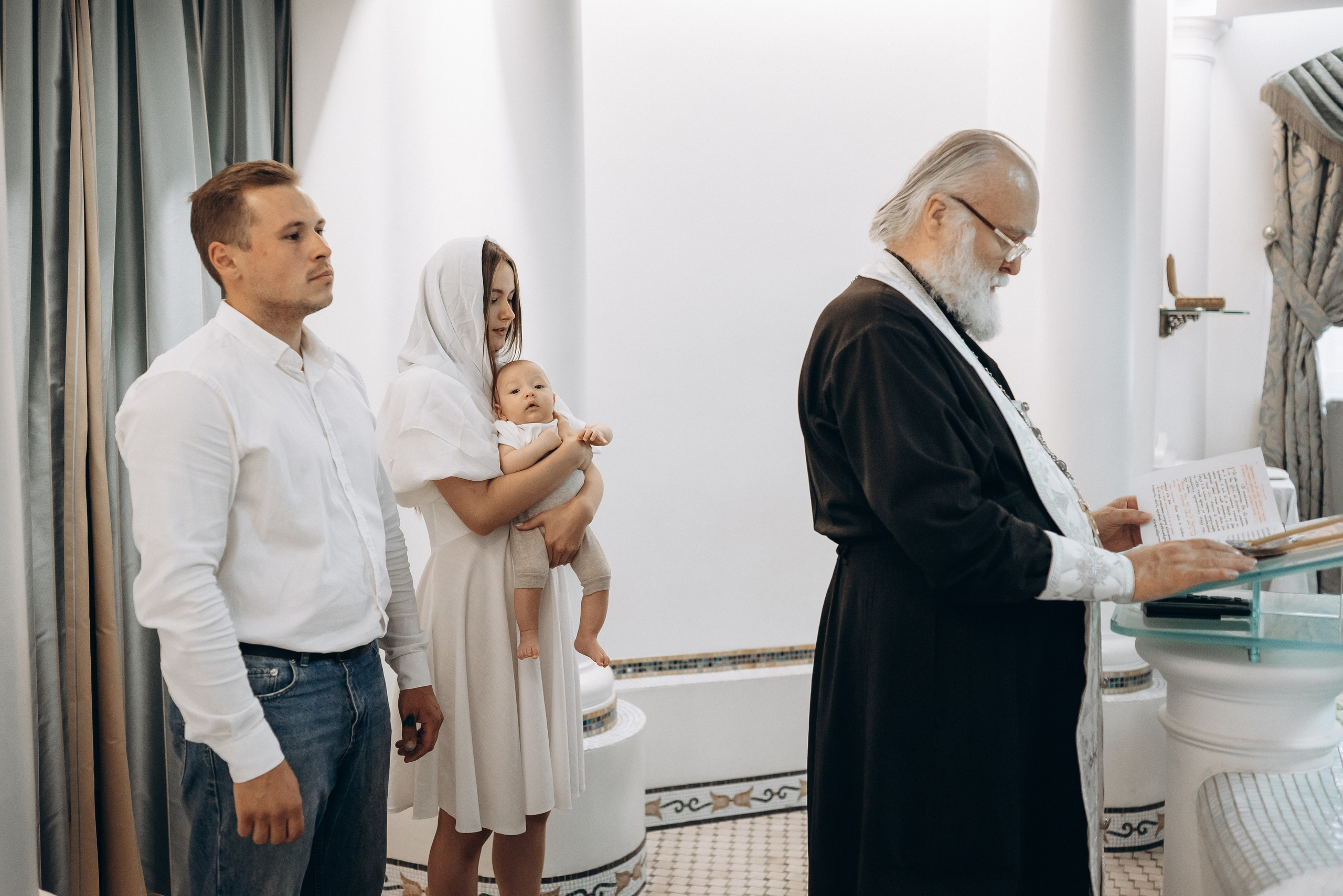 Крещение Даниэля. Семейный фотограф в Минске Дарья Дреко